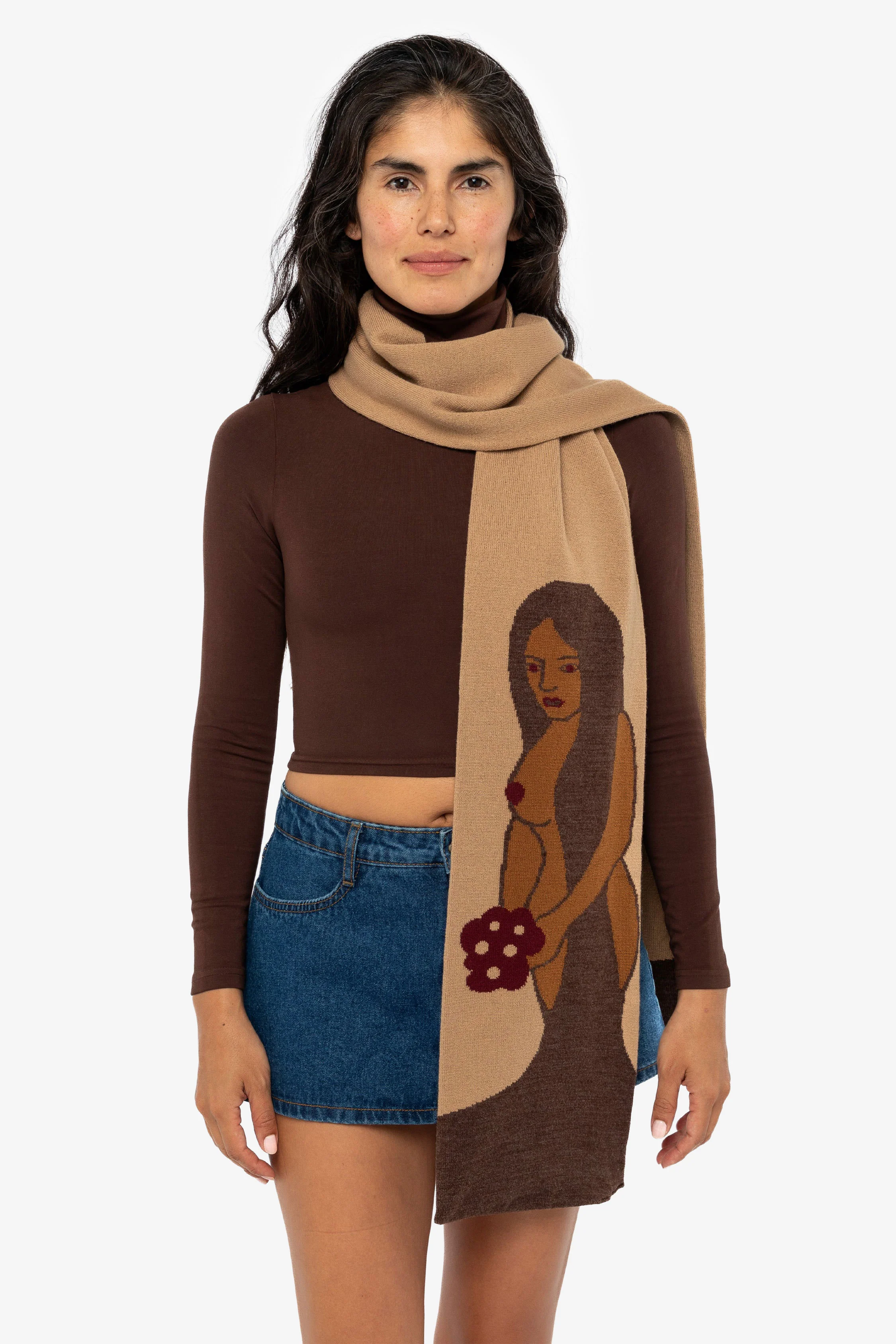 JQSCARF42 - Nude Woman Scarf - Image 14