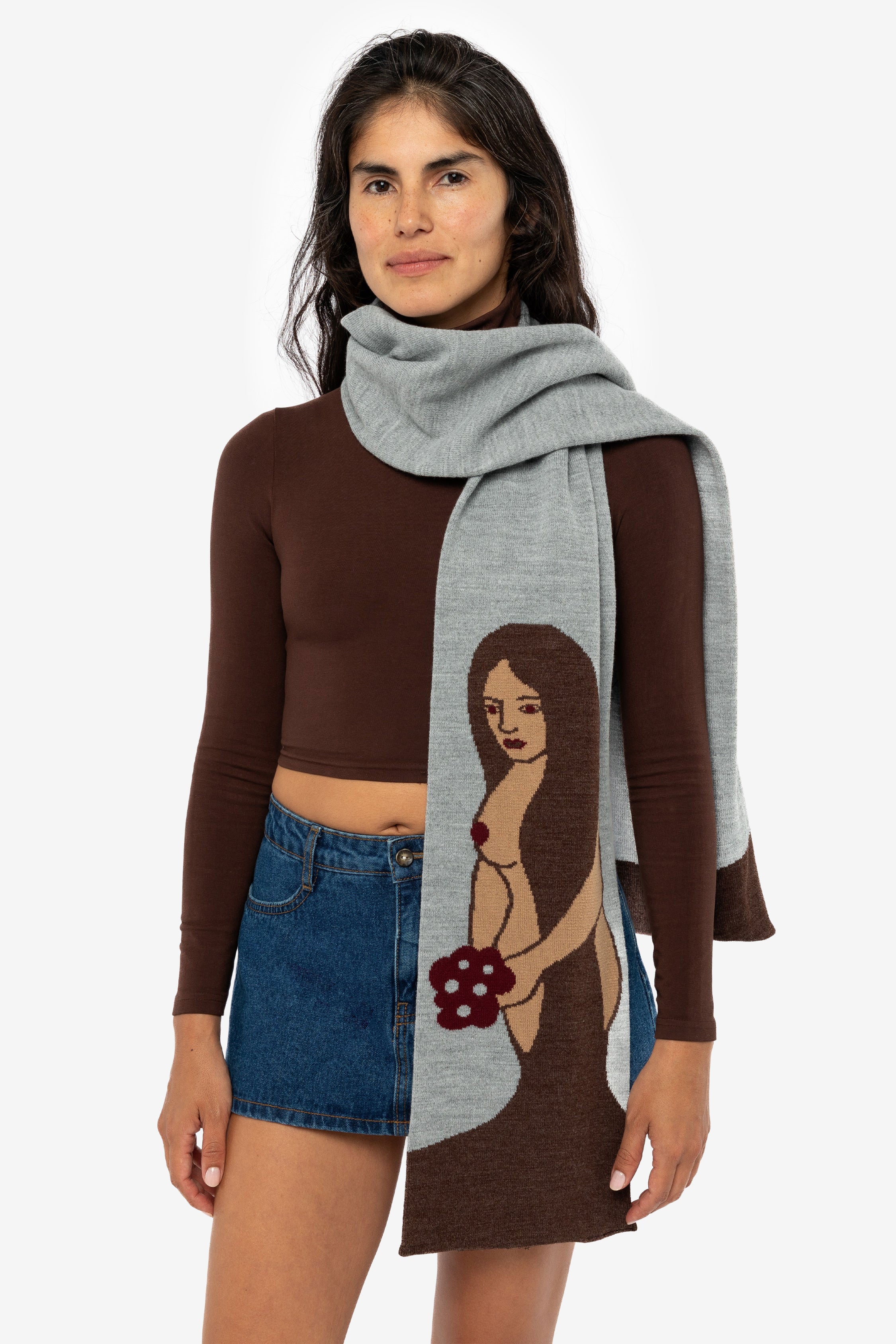 JQSCARF42 - Nude Woman Scarf - Image 16