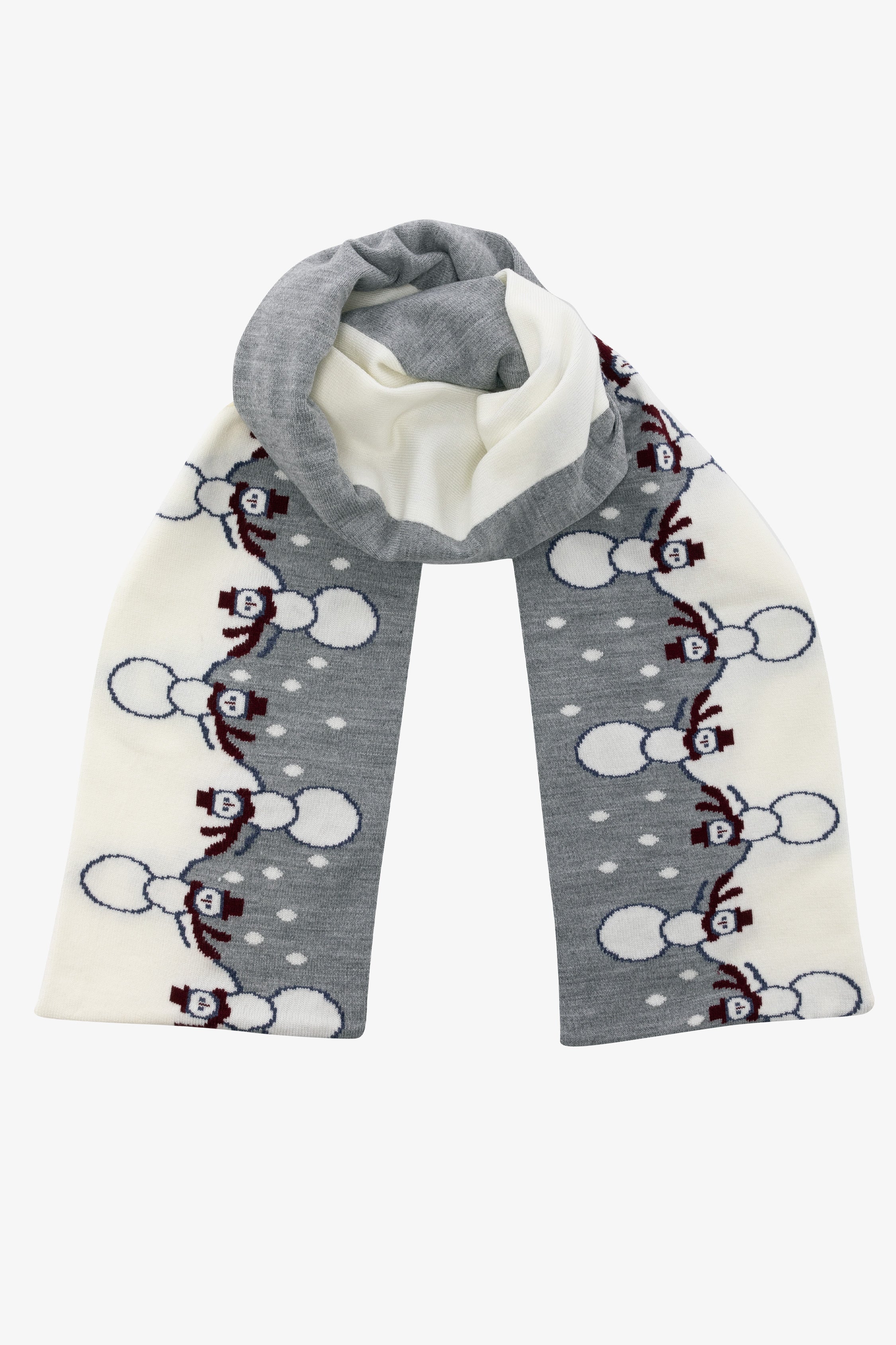 JQSCARF44 - Snowman Scarf - Image 11