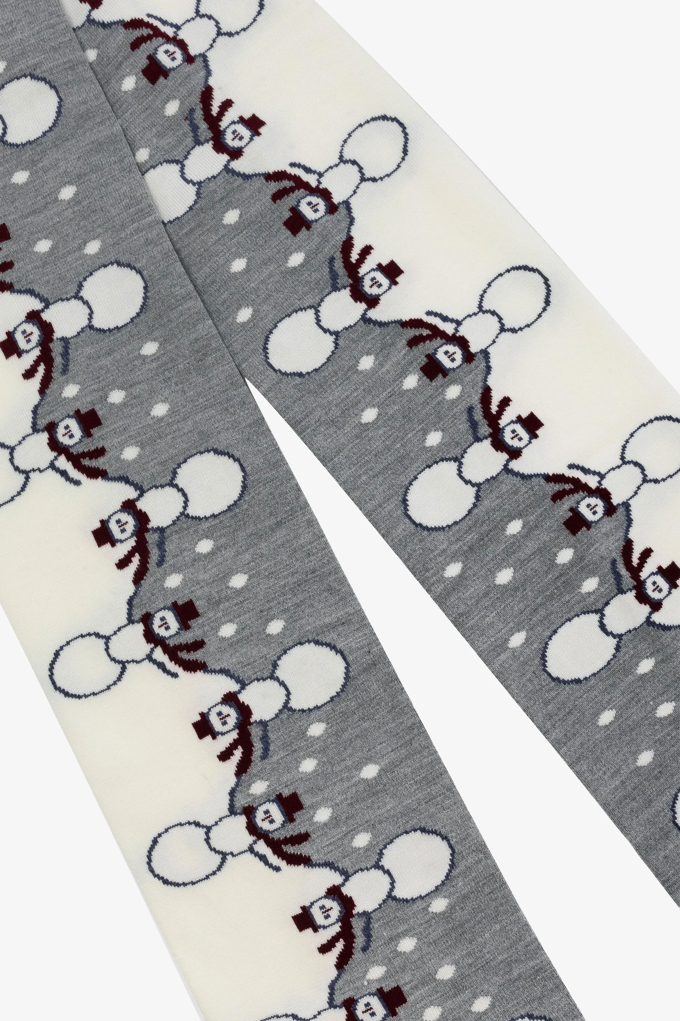 JQSCARF44 - Snowman Scarf - Image 5