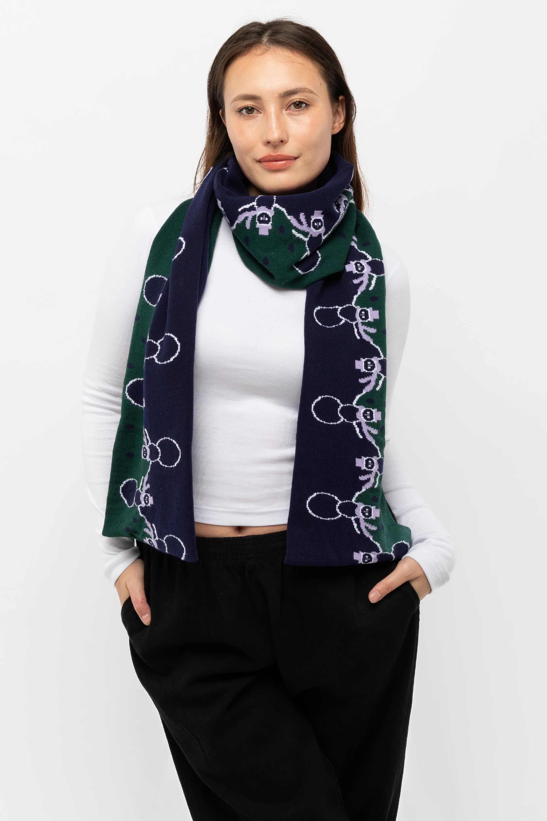 JQSCARF44 - Snowman Scarf - Image 7