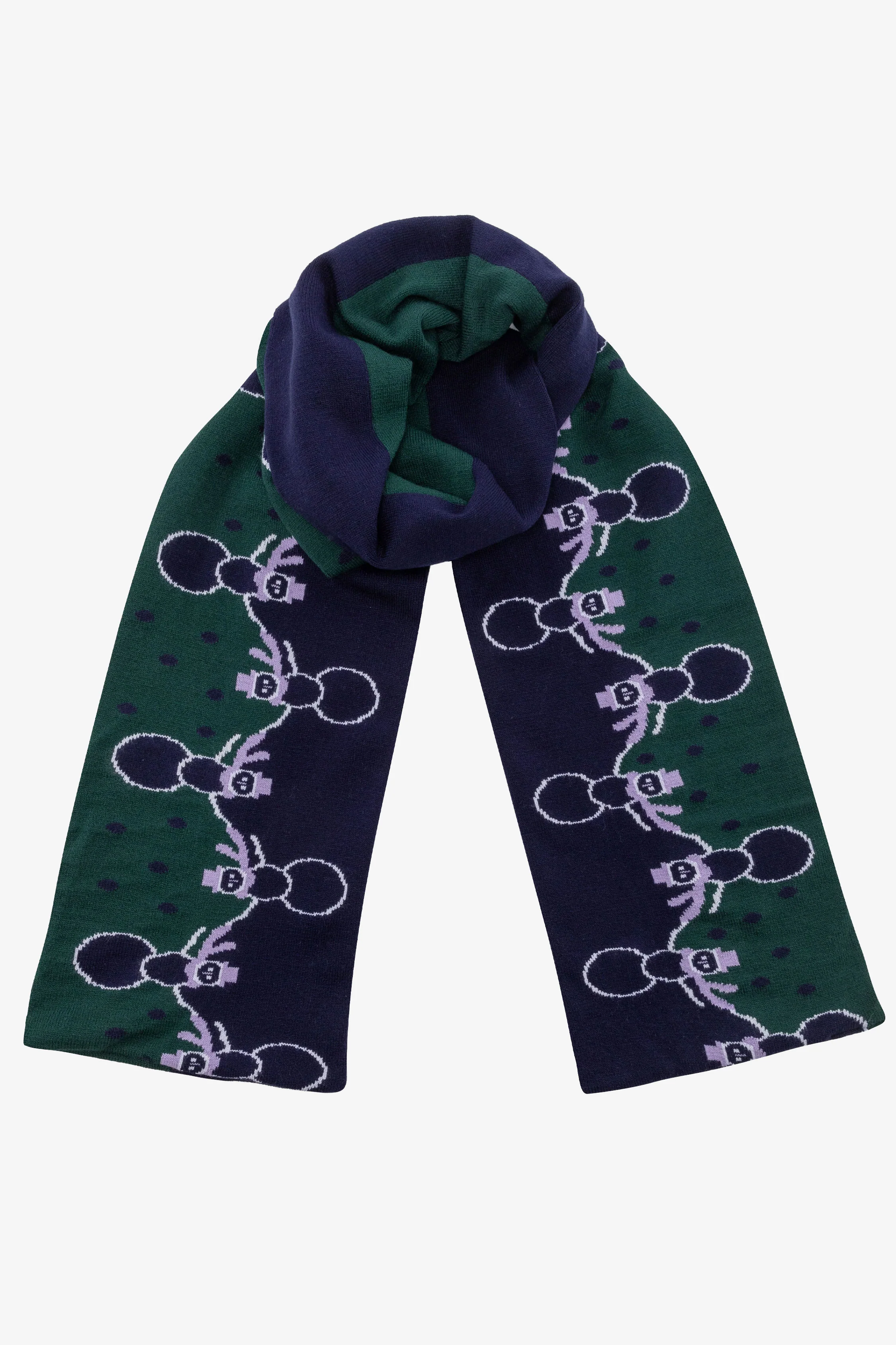 JQSCARF44 - Snowman Scarf - Image 8
