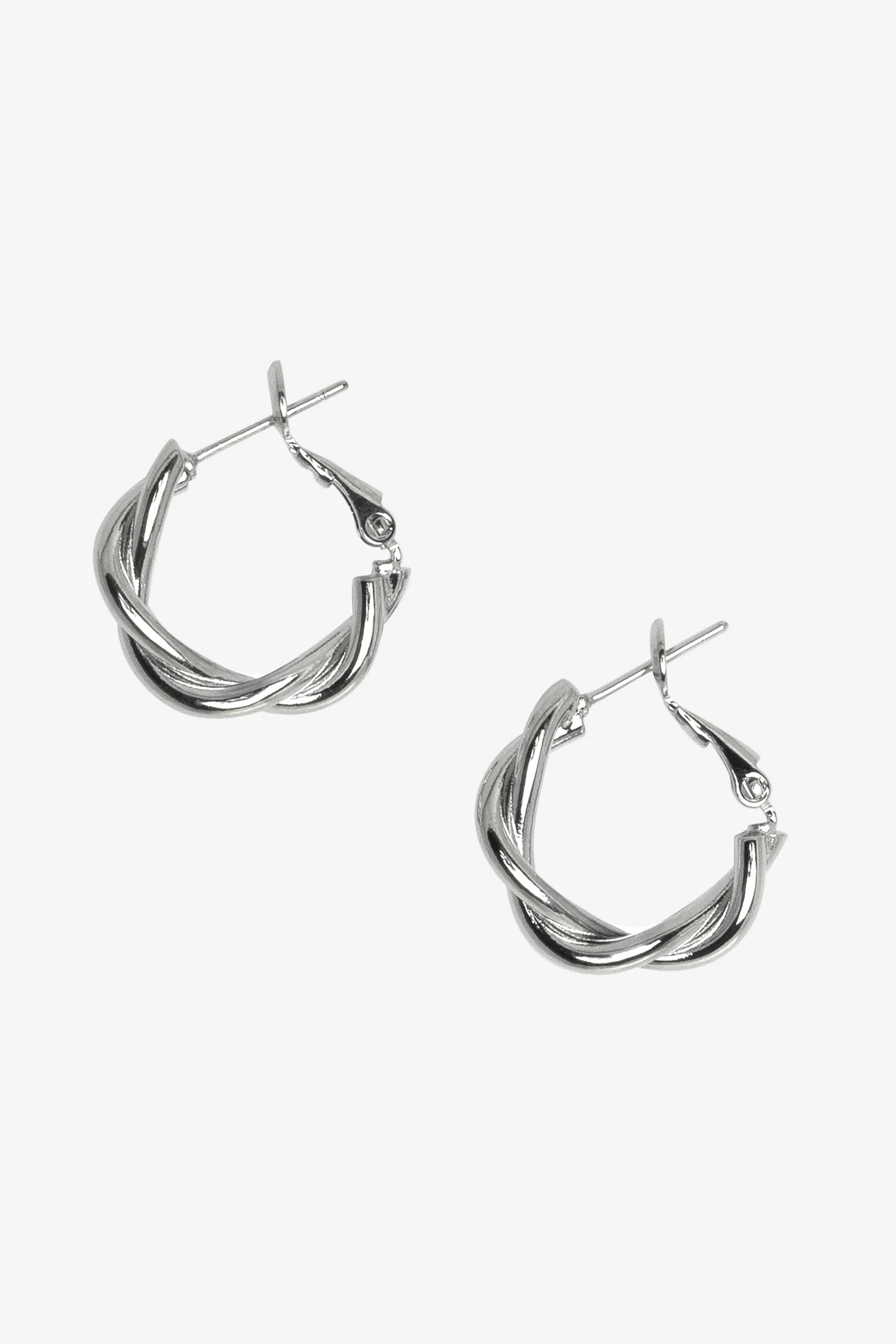 JWL102 - Twisted Hoop Earrings - Image 2