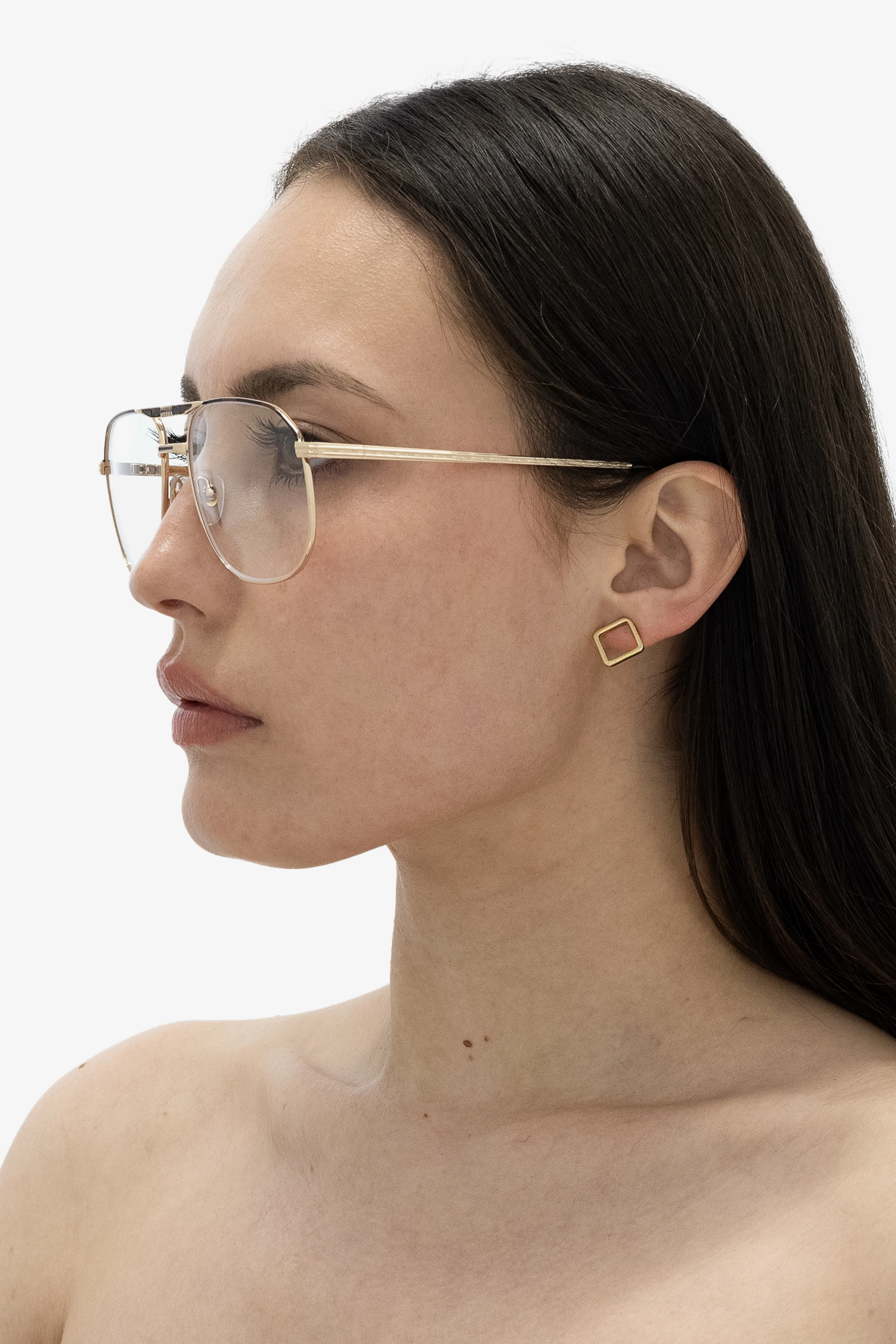 JWL103 - Square Stud Earring - Image 4