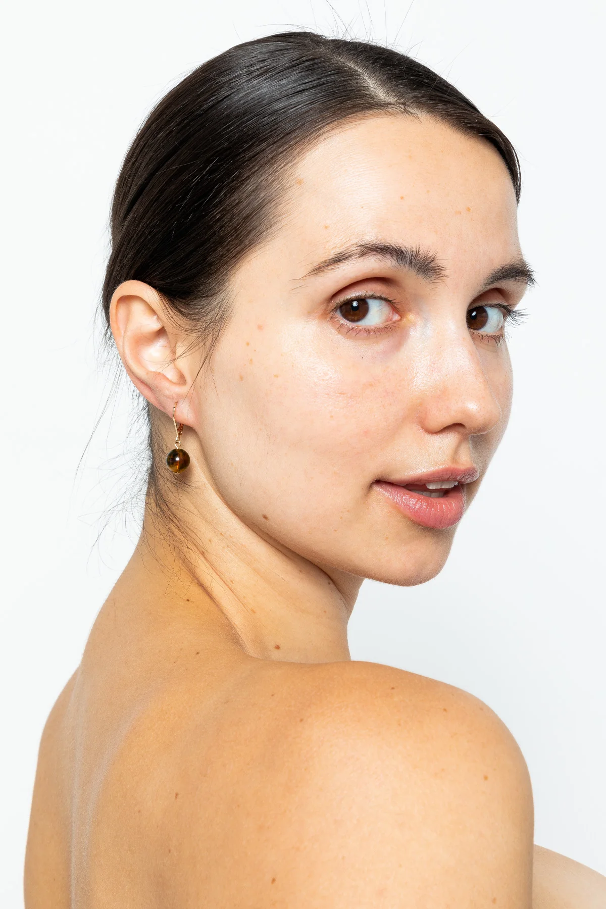 JWL10MM - 10mm Round Lucite Drop Earrings - Image 8