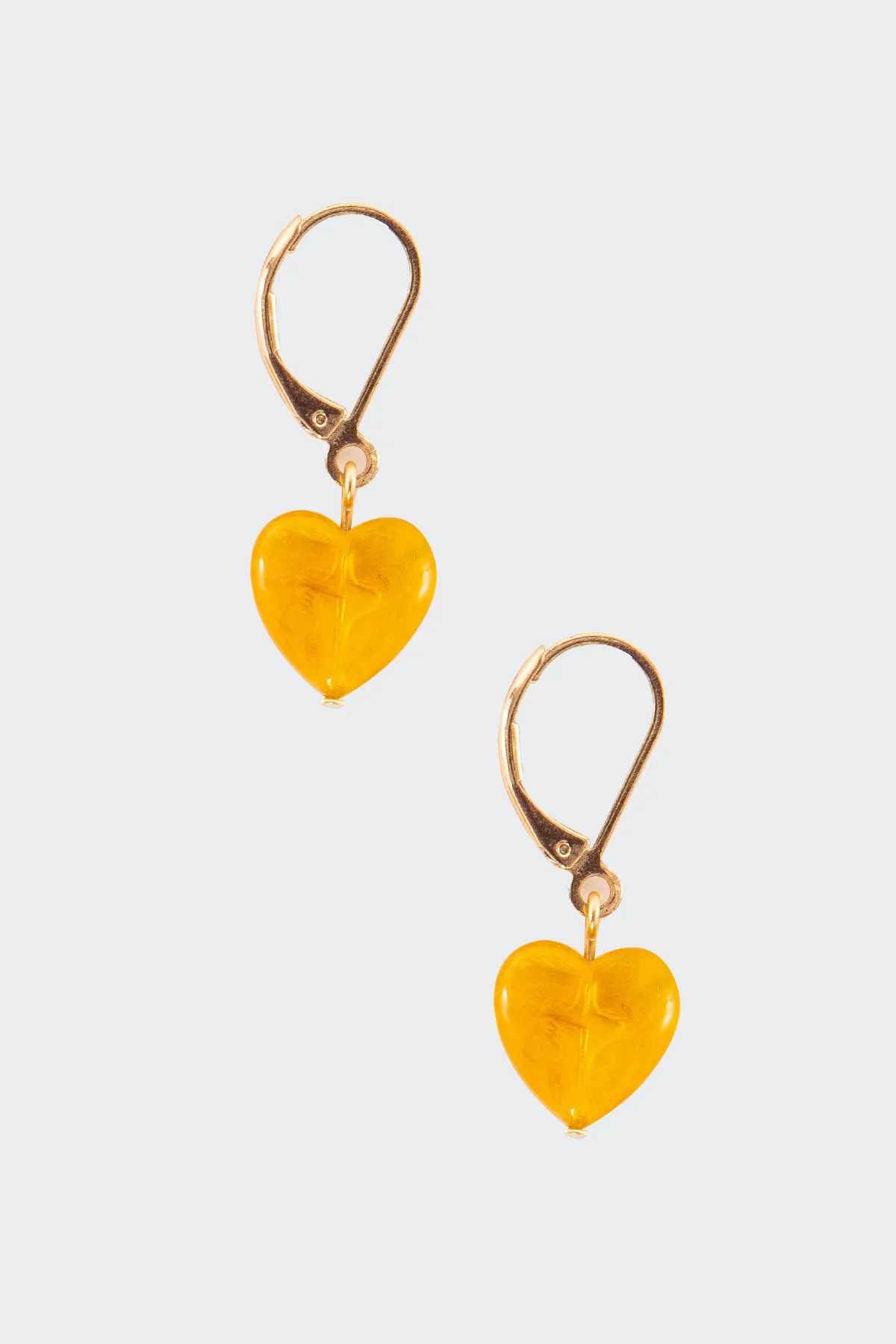 JWL12MH - 12mm Lucite Heart Drop Earrings - Image 7