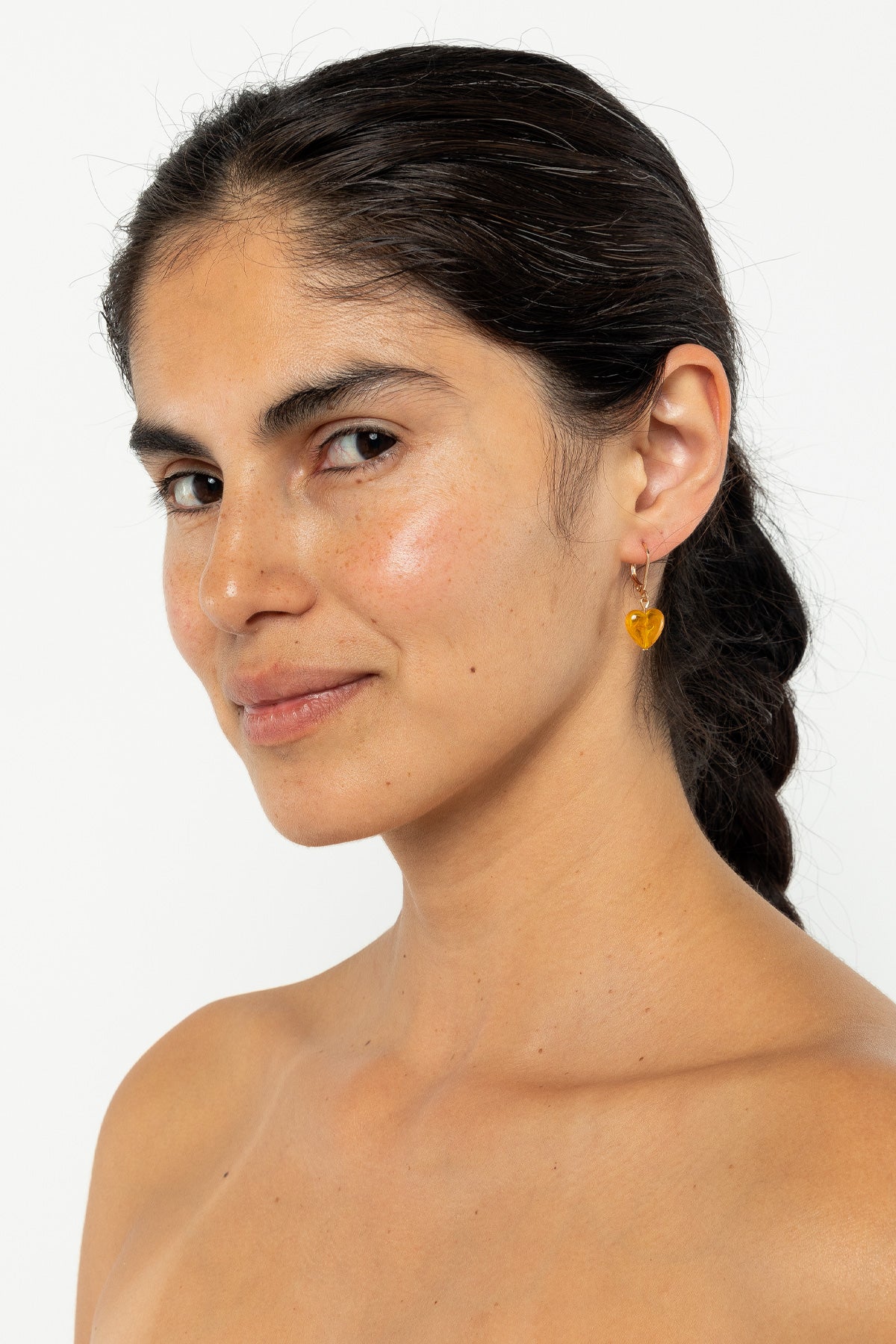JWL12MH - 12mm Lucite Heart Drop Earrings - Image 9