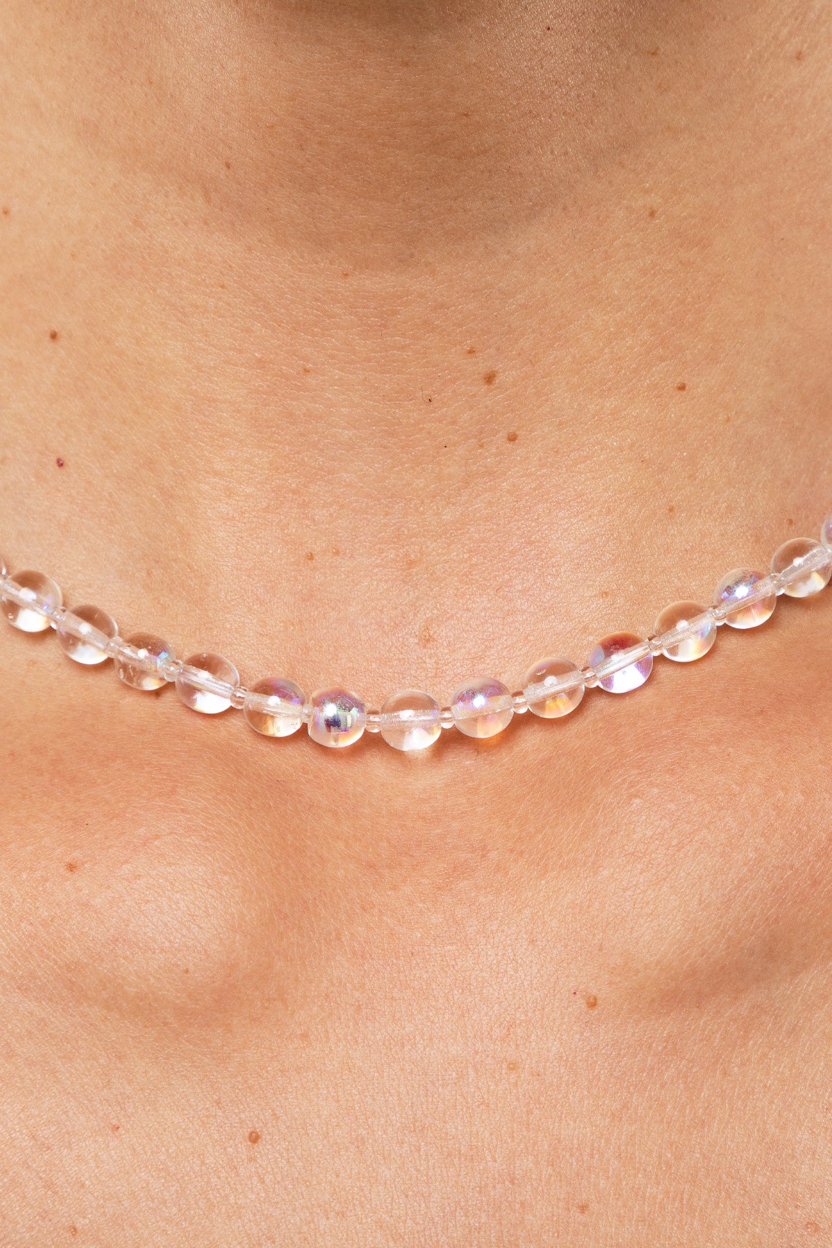 JWL6IG - 6MM Iridescent Glass Choker - Image 2