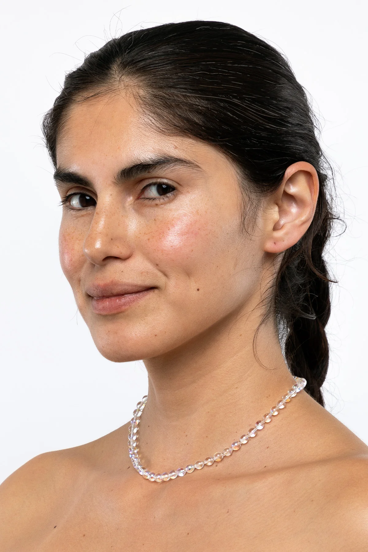 JWL6IG - 6MM Iridescent Glass Choker - Image 3