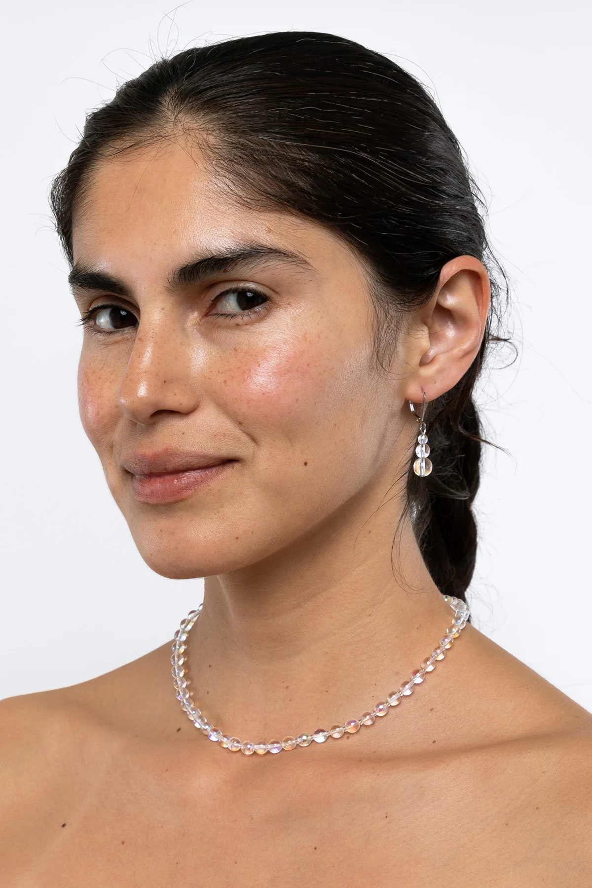 JWL6IG - 6MM Iridescent Glass Choker - Image 5