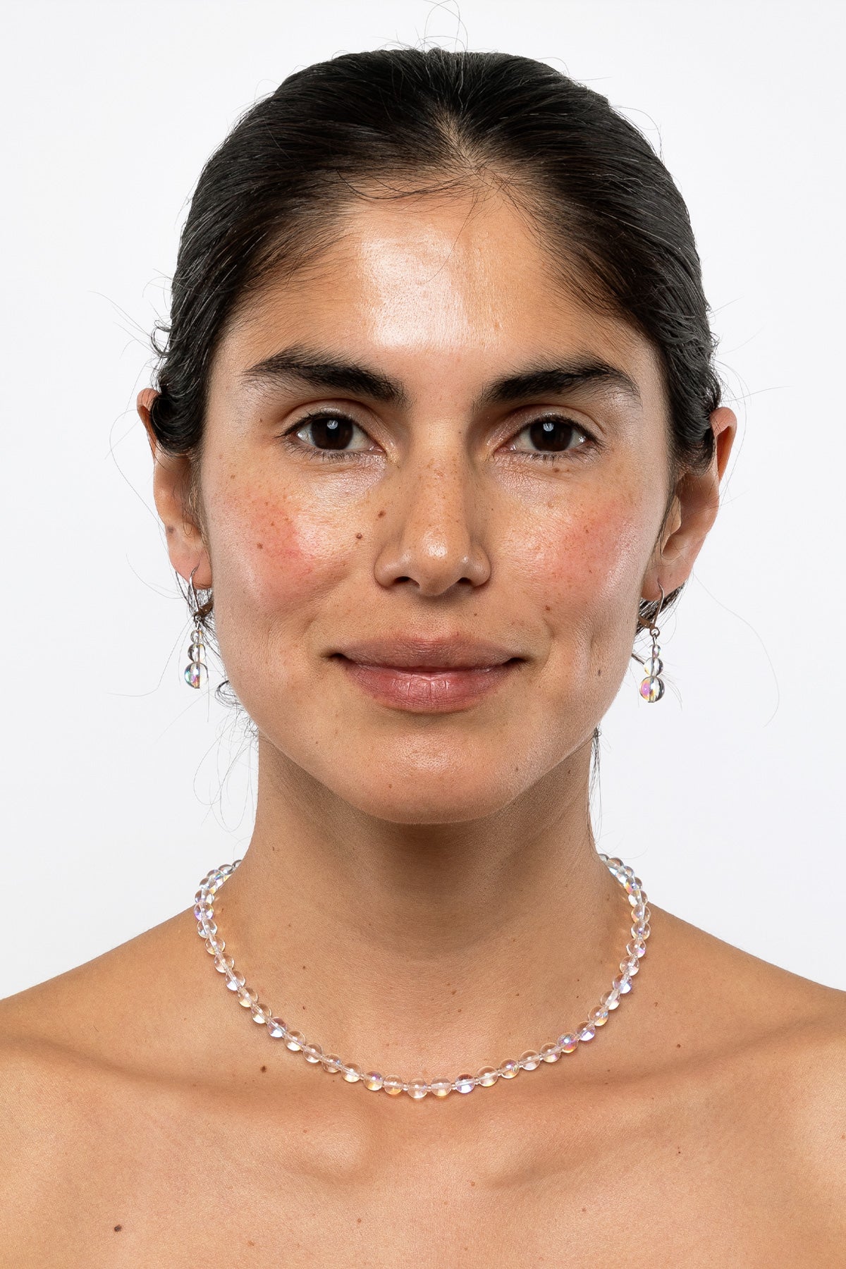 JWL6IG - 6MM Iridescent Glass Choker - Image 6