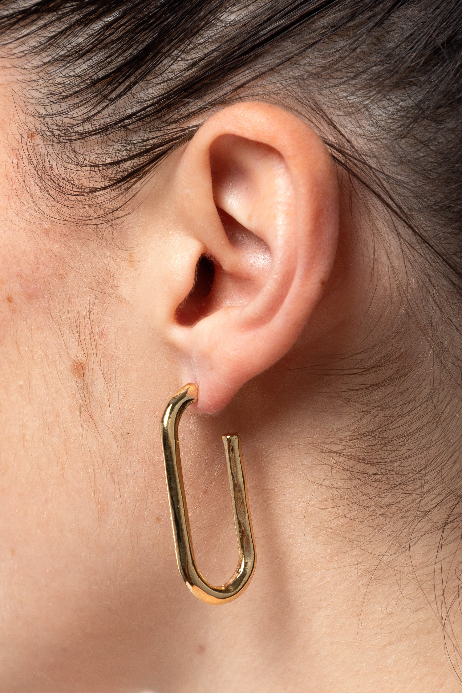 JWL773 - Round Hoop Earrings - Image 4