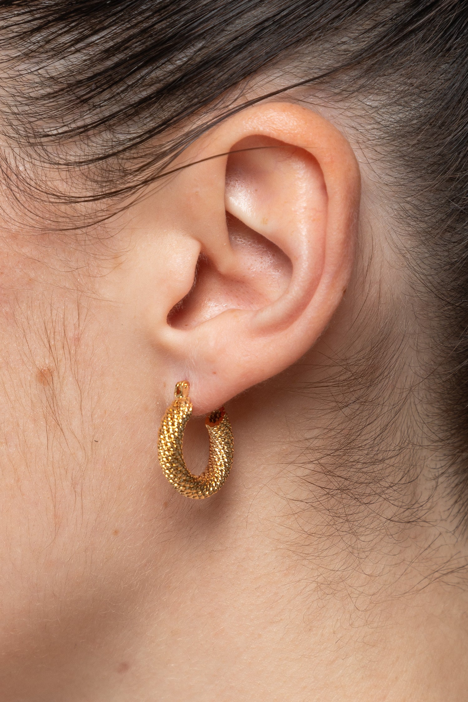 JWL834 - Thick Twisted Pincatch Earrings - Image 10