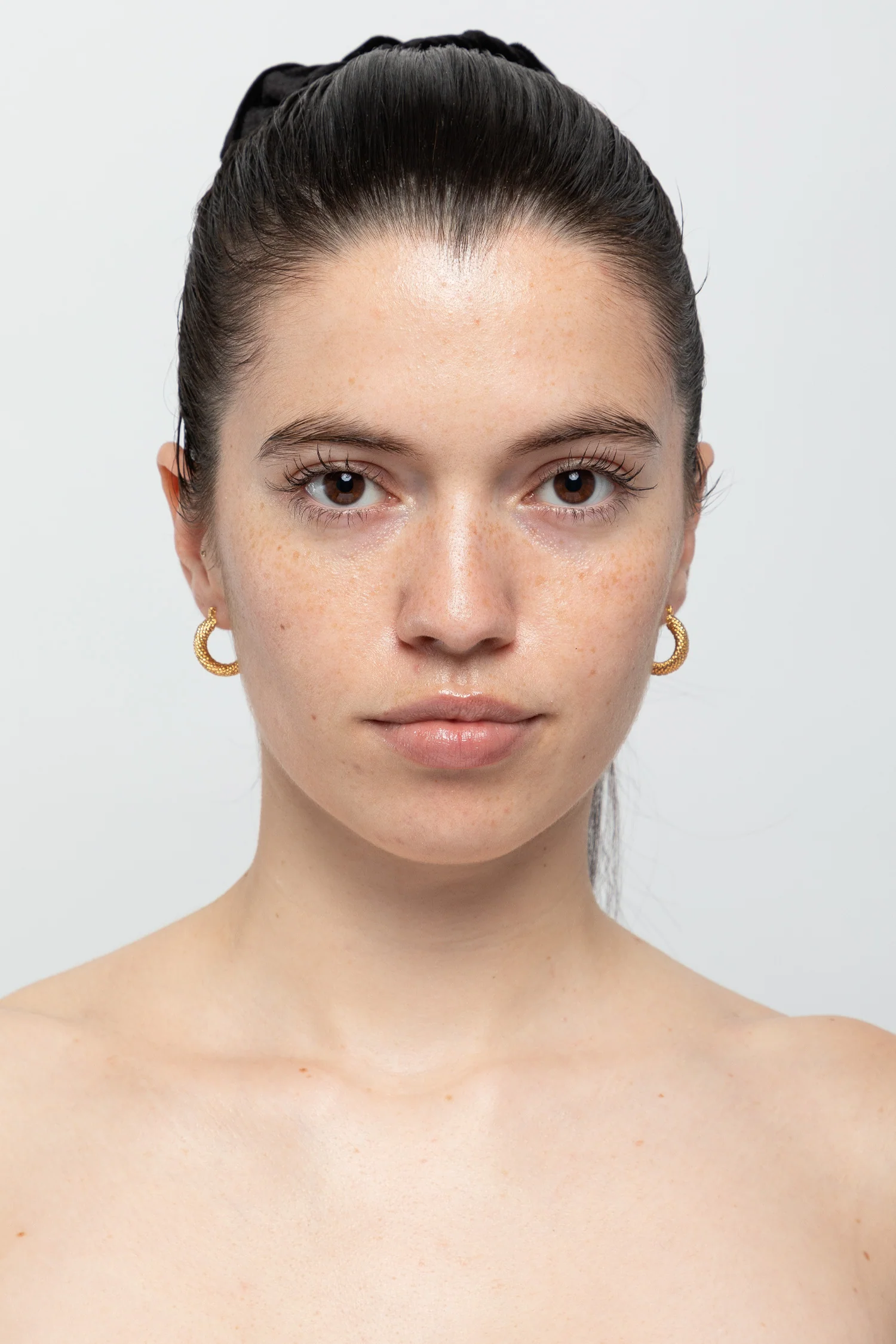 JWL834 - Thick Twisted Pincatch Earrings - Image 8