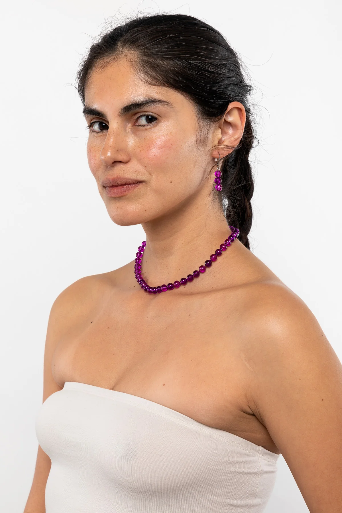 JWL8BC - 8MM Beaded Choker - Image 16