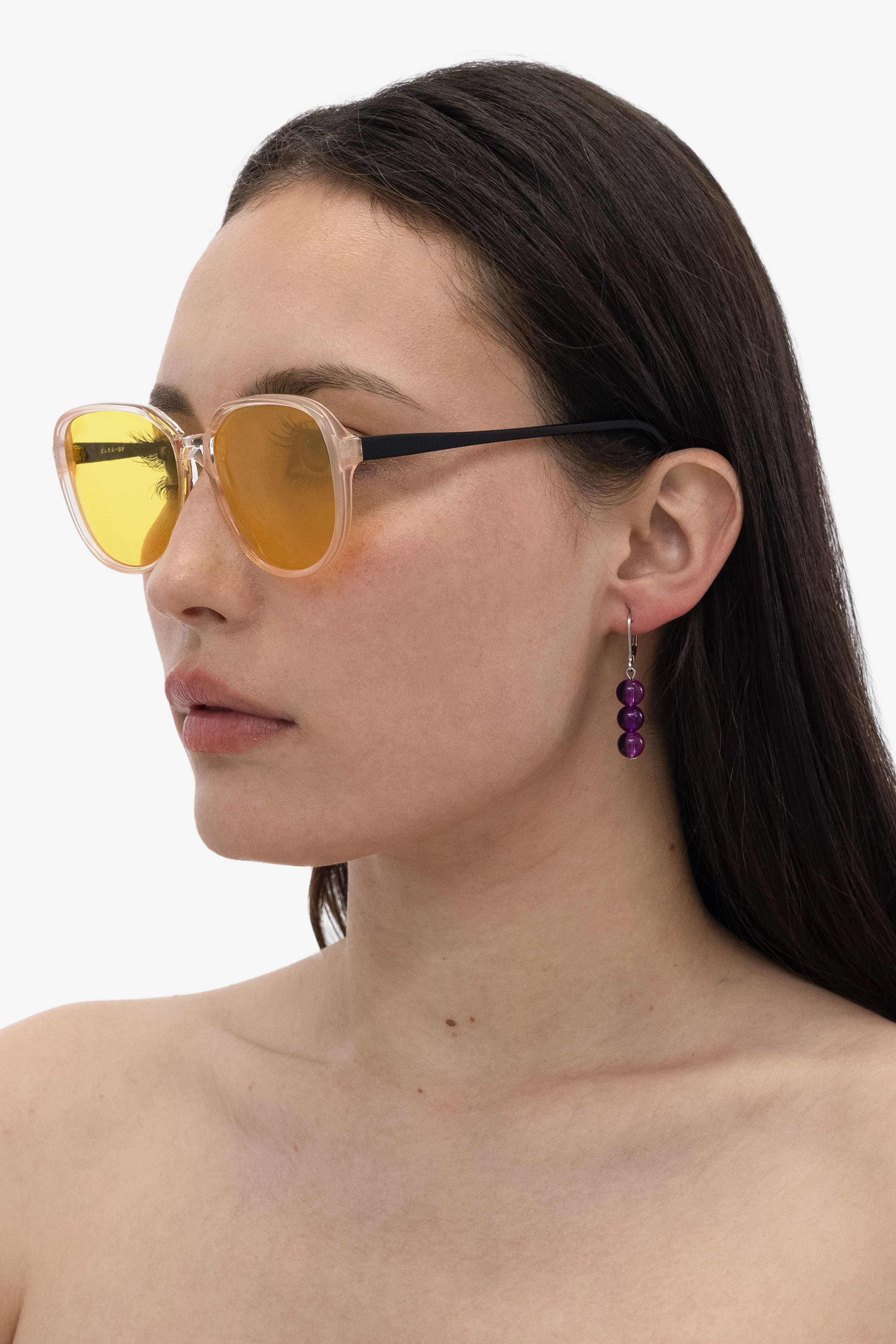 JWL8DE - 8MM Triple Beaded Drop Earrings - Image 18