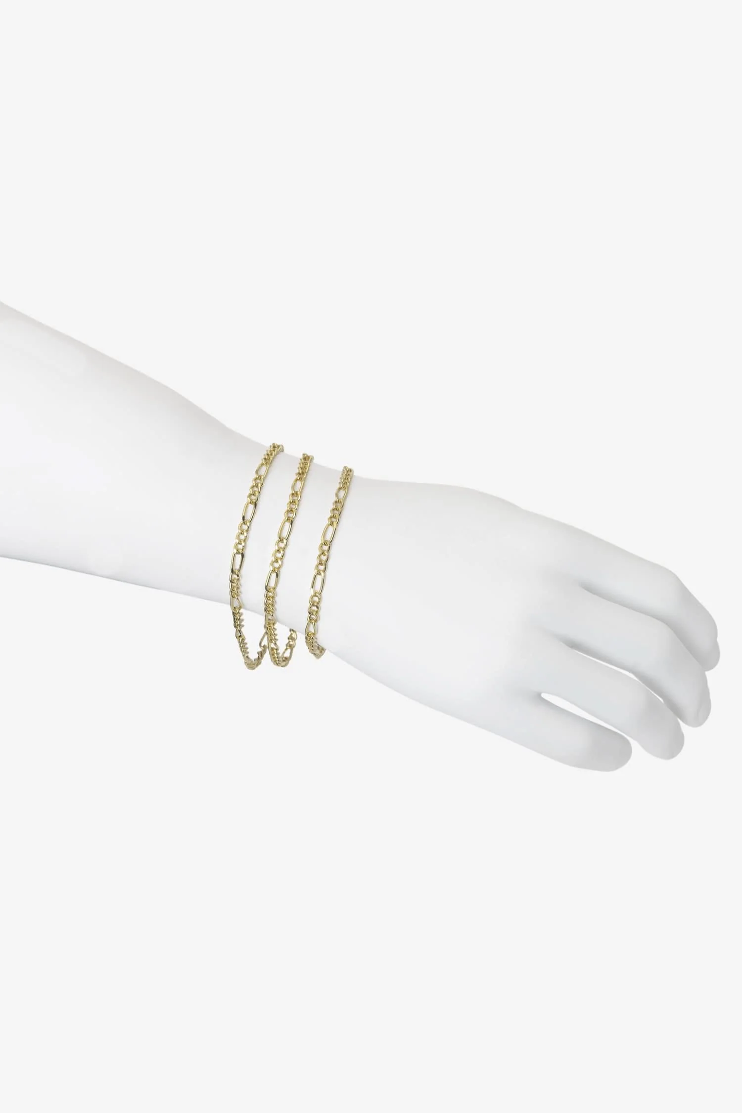JWLFB - Unisex Figaro Chain Bracelet - Image 11