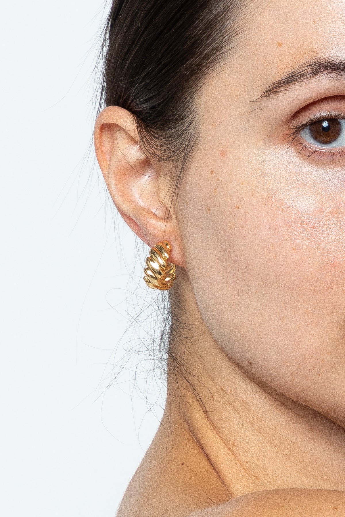 JWLMC - Croissant Hoop Earrings - Image 12