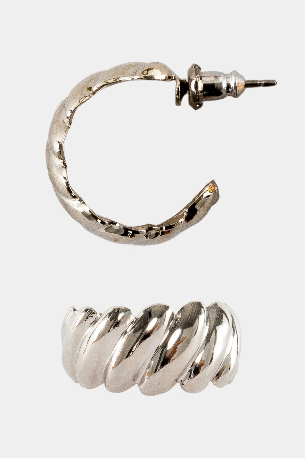 JWLMC - Croissant Hoop Earrings - Image 3