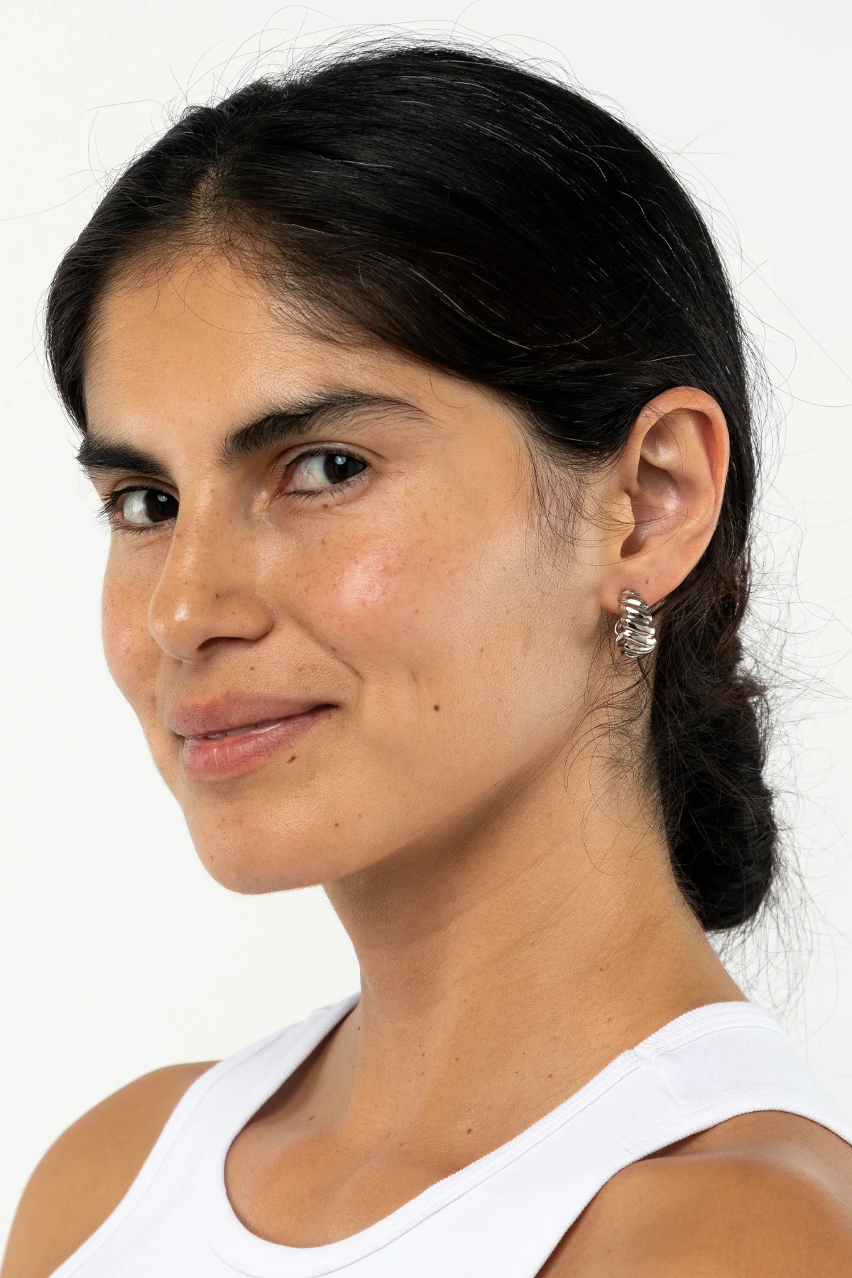 JWLMC - Croissant Hoop Earrings - Image 4