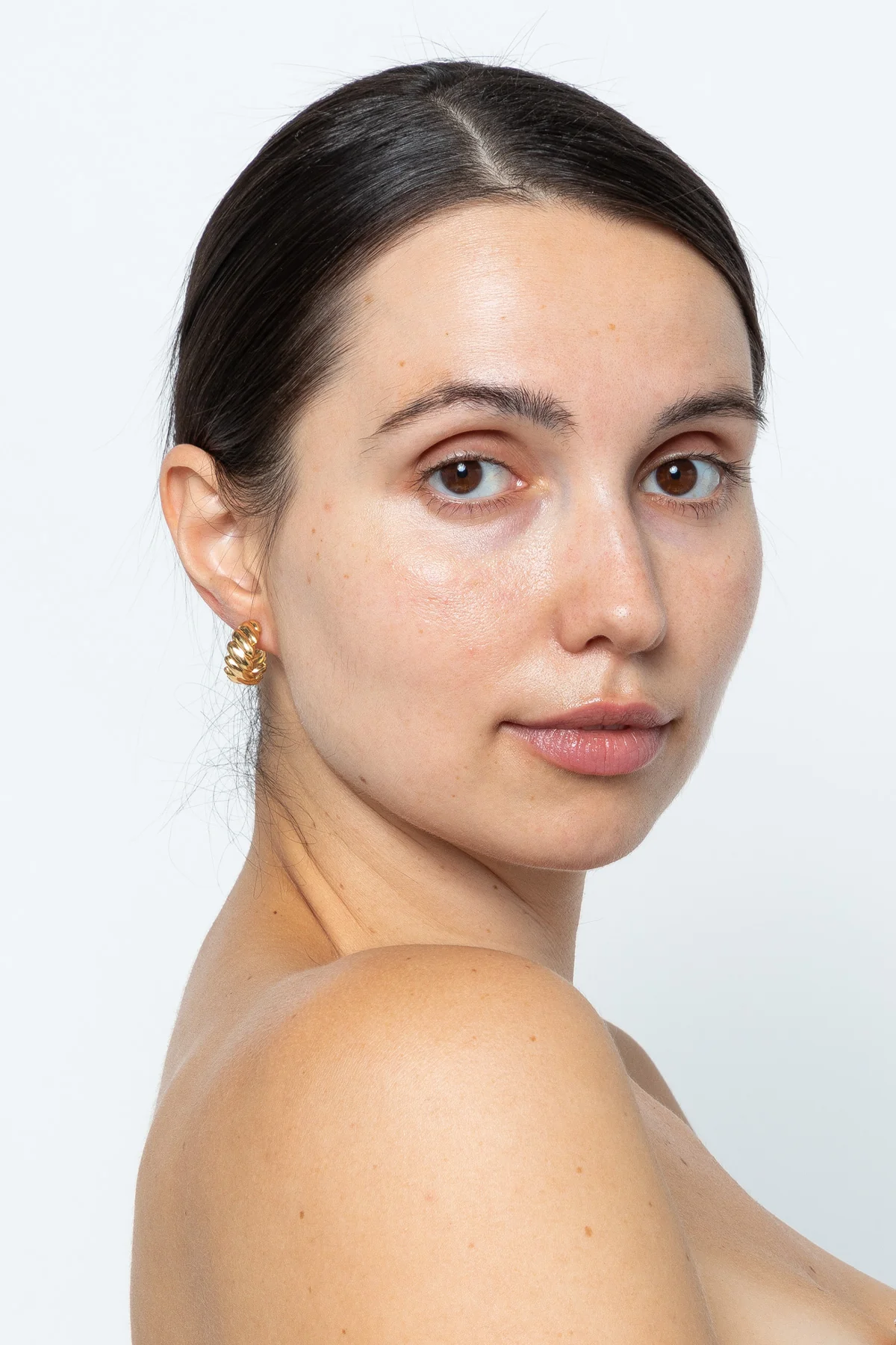 JWLMC - Croissant Hoop Earrings - Image 8