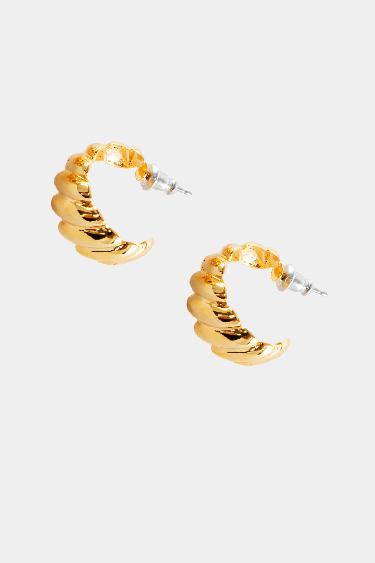 JWLMC - Croissant Hoop Earrings - Image 9