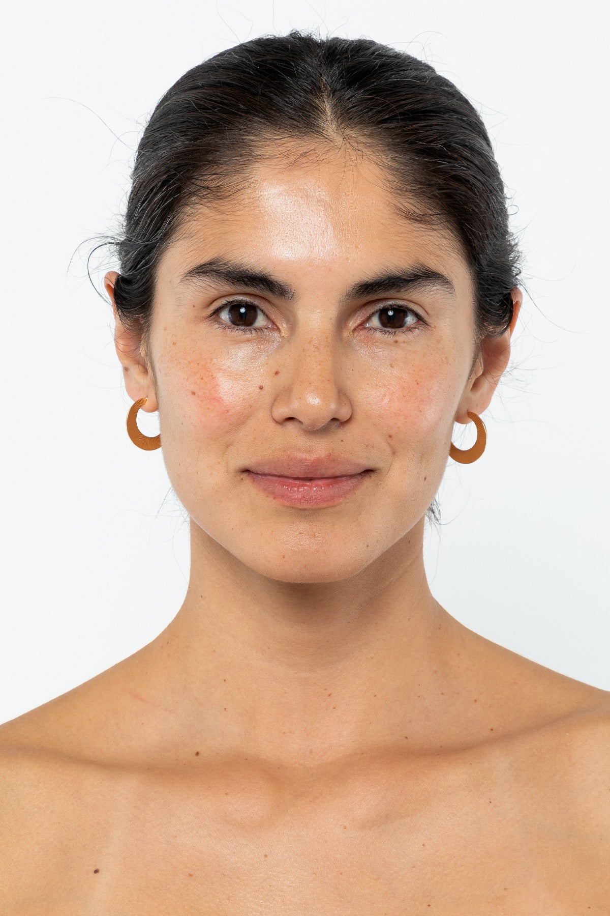 JWLSM - Small Moon Hoop Earrings - Image 6