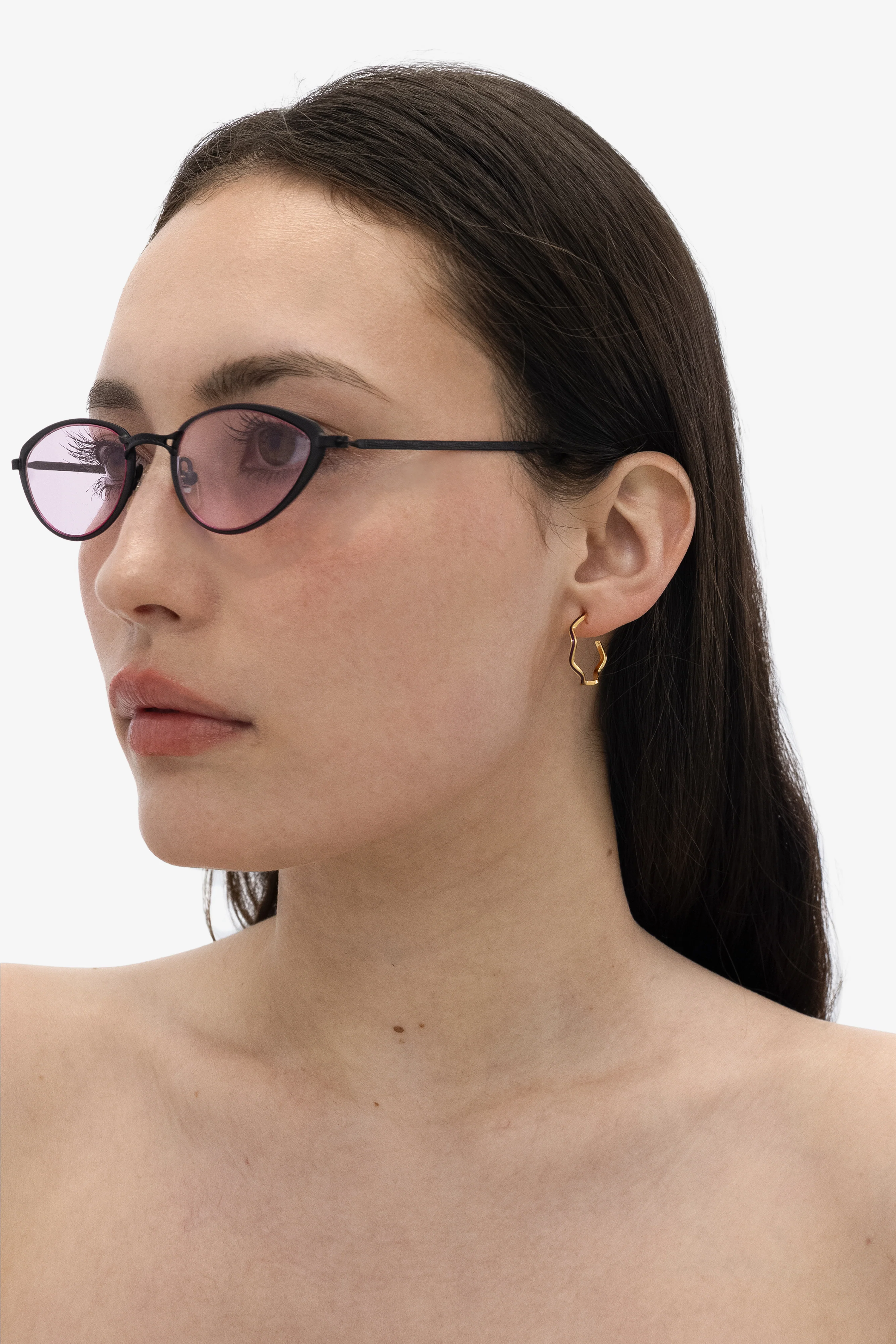 JWLWEH - Wavy Enameled Hoop Earrings - Image 23