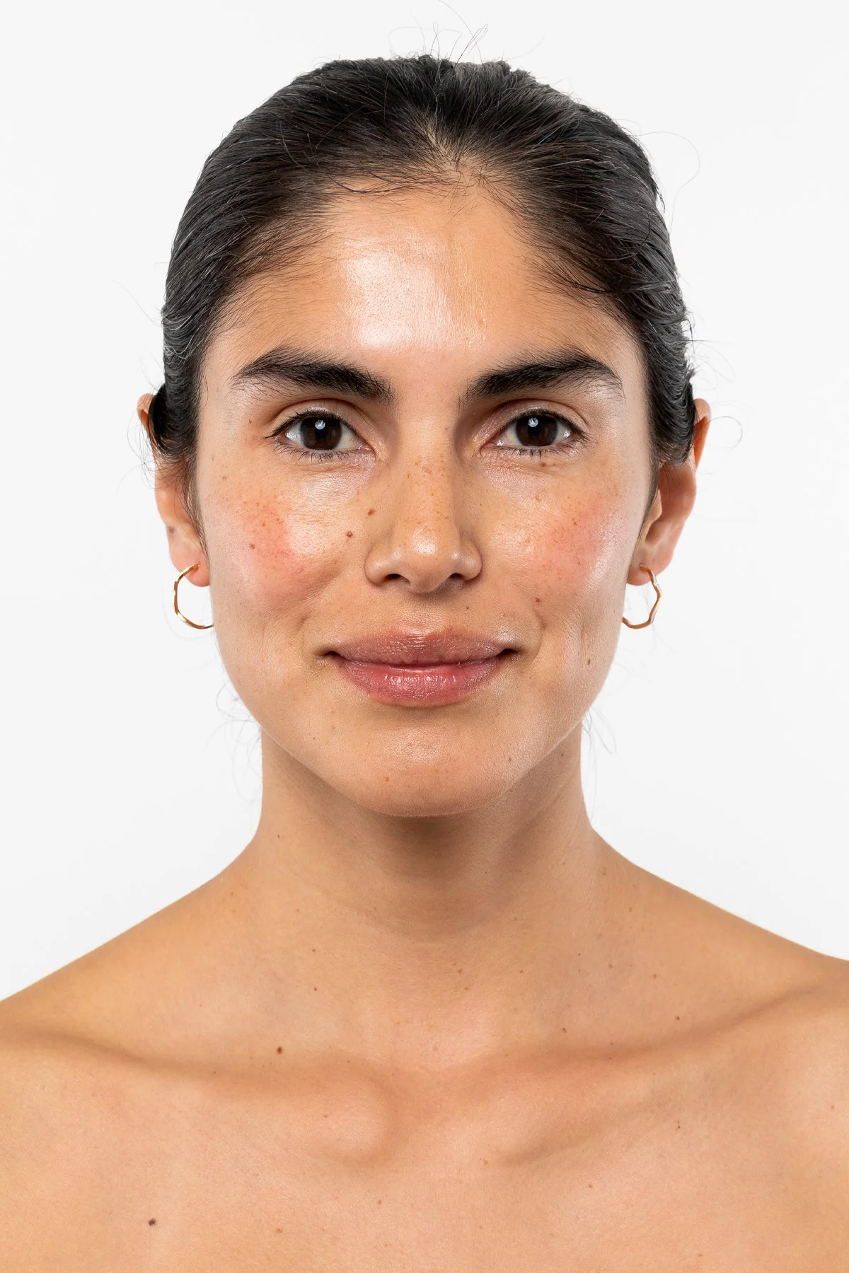 JWLWEH - Wavy Enameled Hoop Earrings - Image 9