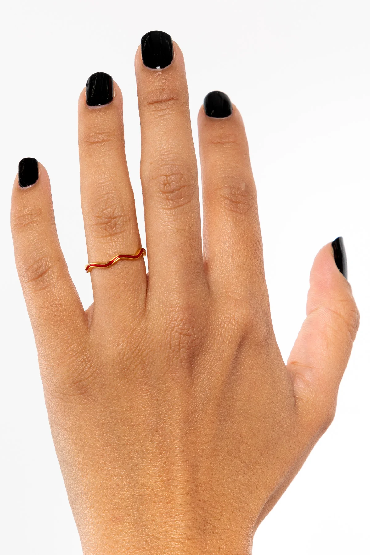 JWLWER - Wavy Enameled Stacking Ring - Image 22