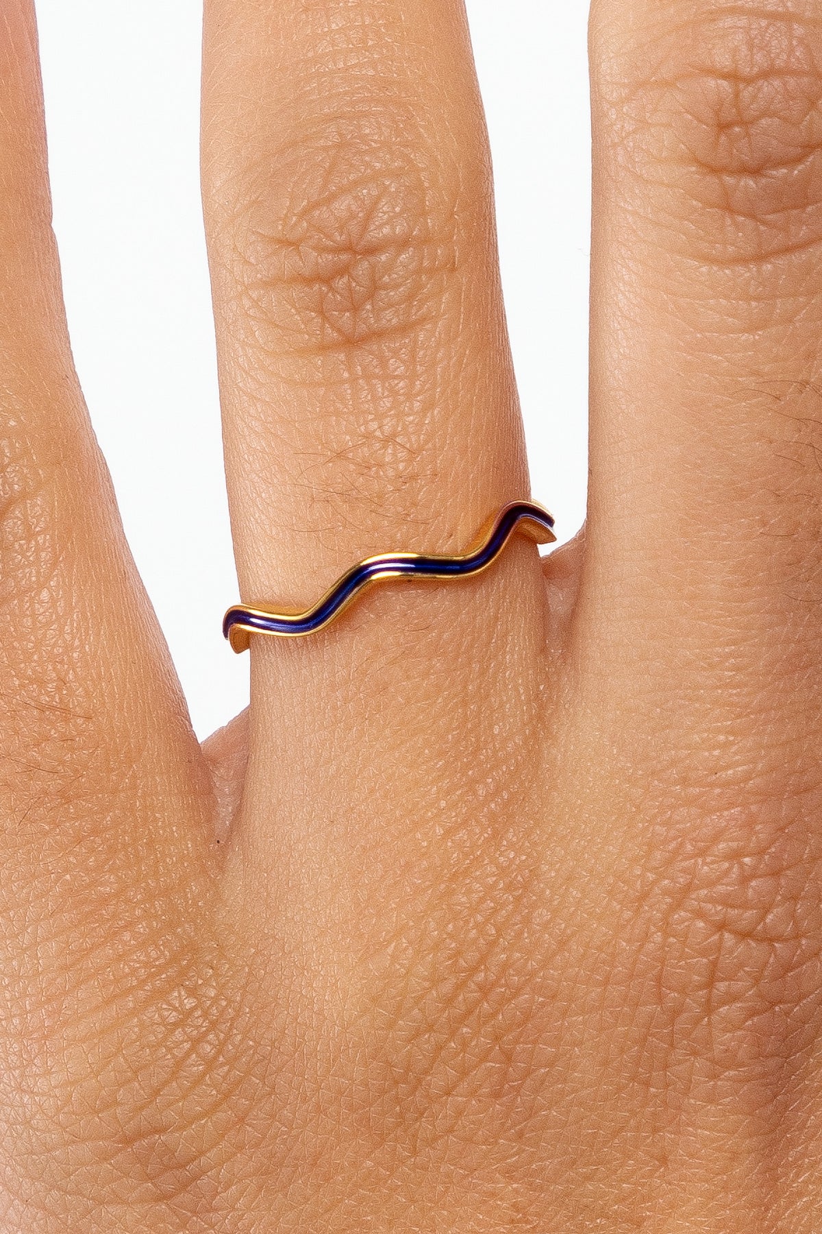 JWLWER - Wavy Enameled Stacking Ring - Image 27