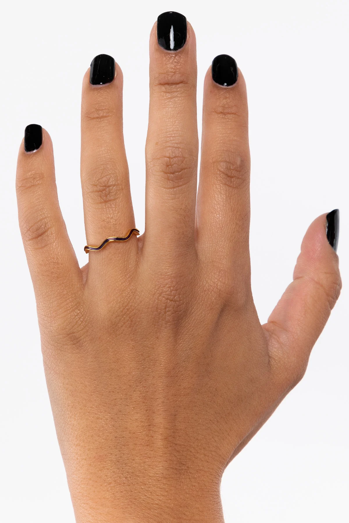 JWLWER - Wavy Enameled Stacking Ring - Image 31