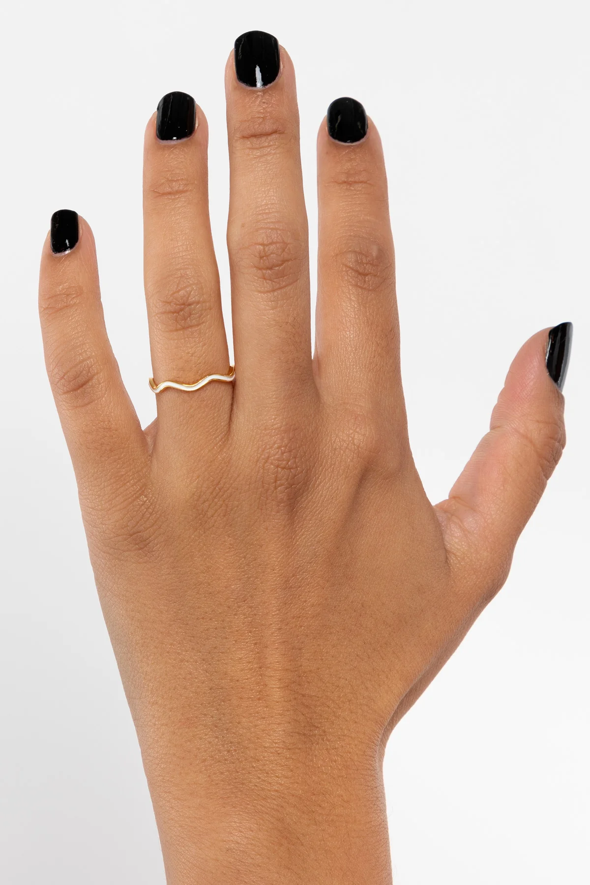 JWLWER - Wavy Enameled Stacking Ring - Image 7