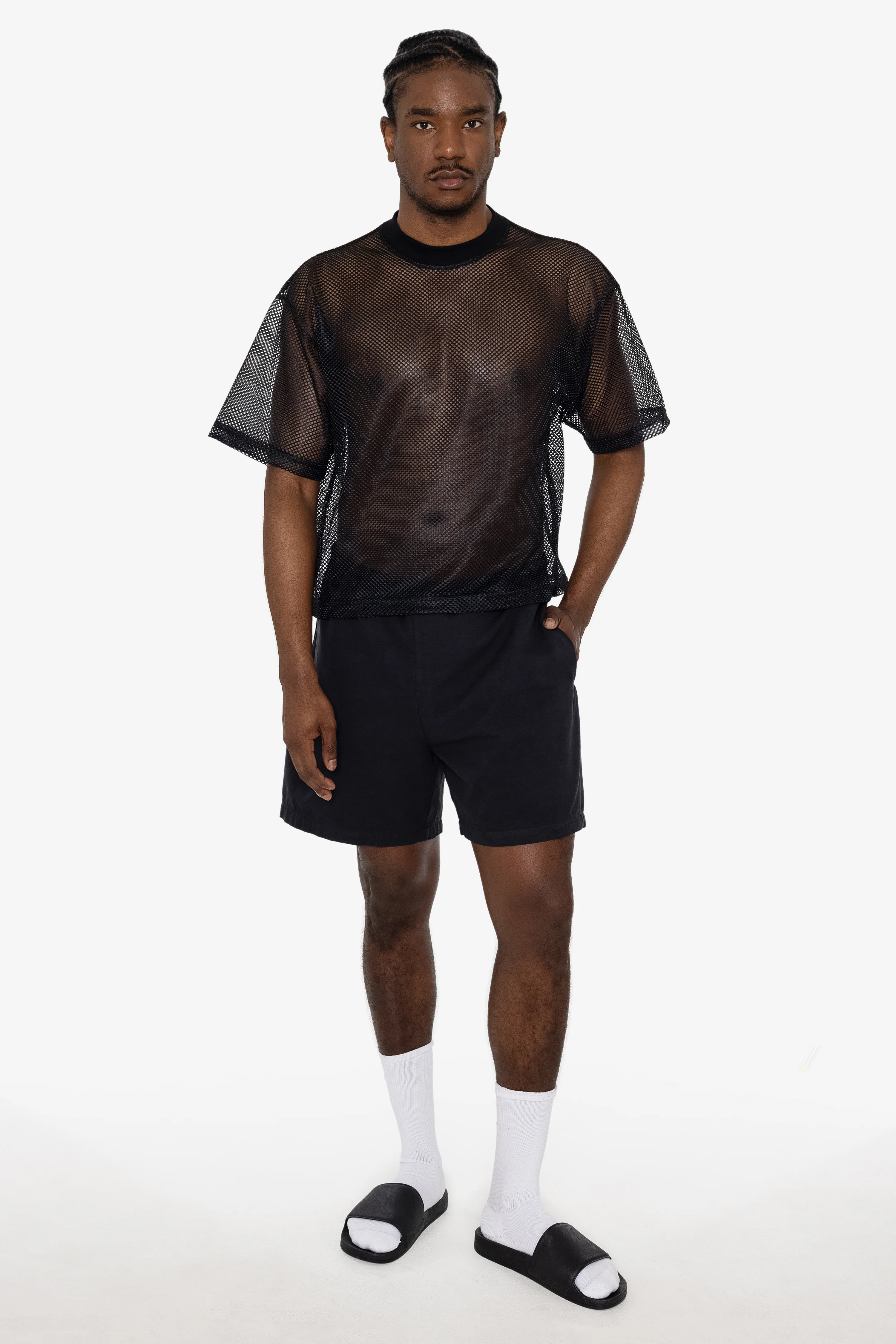 KM401 - King Mesh Short Sleeve Crewneck T-Shirt - Image 10