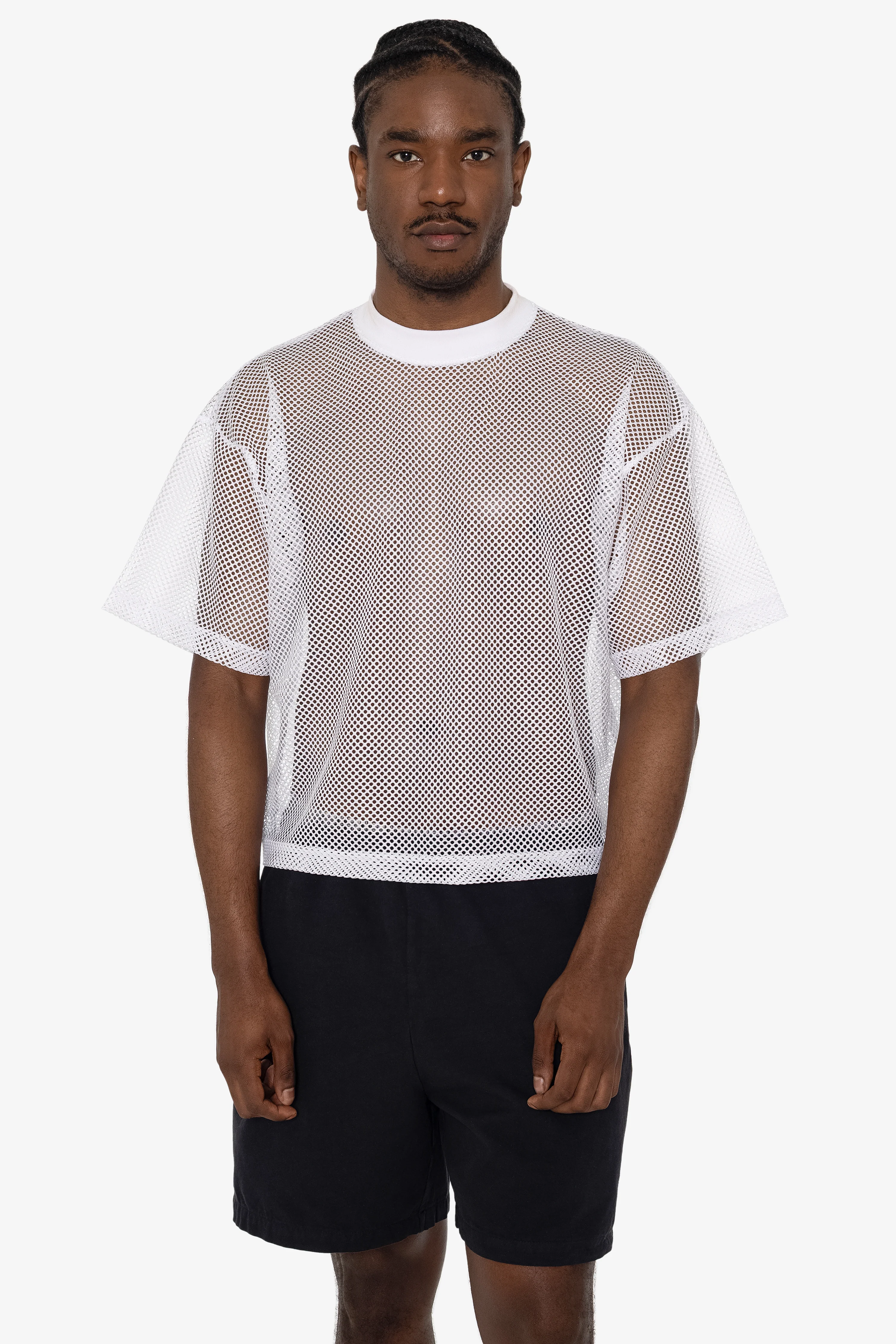 KM401 - King Mesh Short Sleeve Crewneck T-Shirt - Image 13