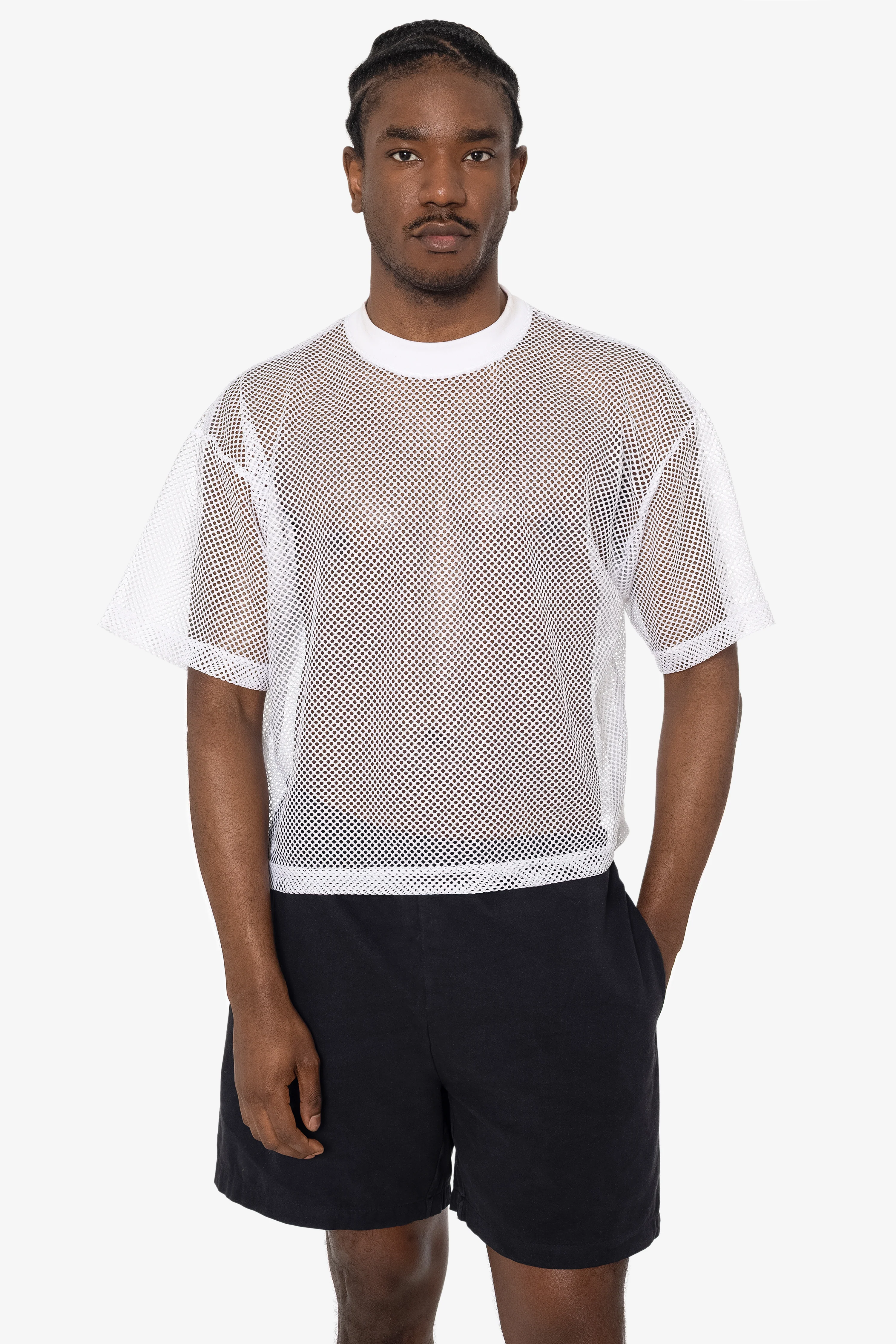KM401 - King Mesh Short Sleeve Crewneck T-Shirt - Image 14