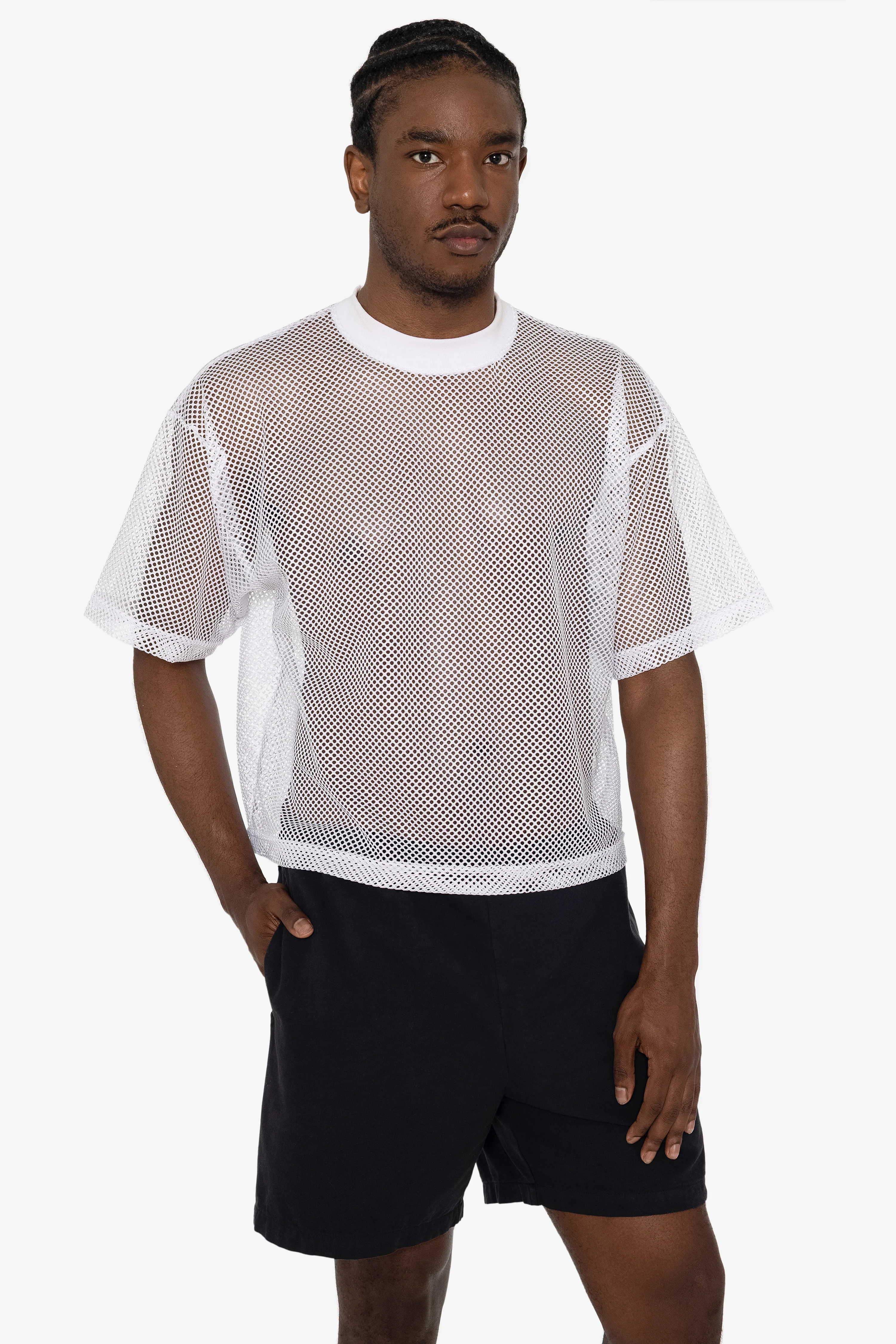 KM401 - King Mesh Short Sleeve Crewneck T-Shirt - Image 15