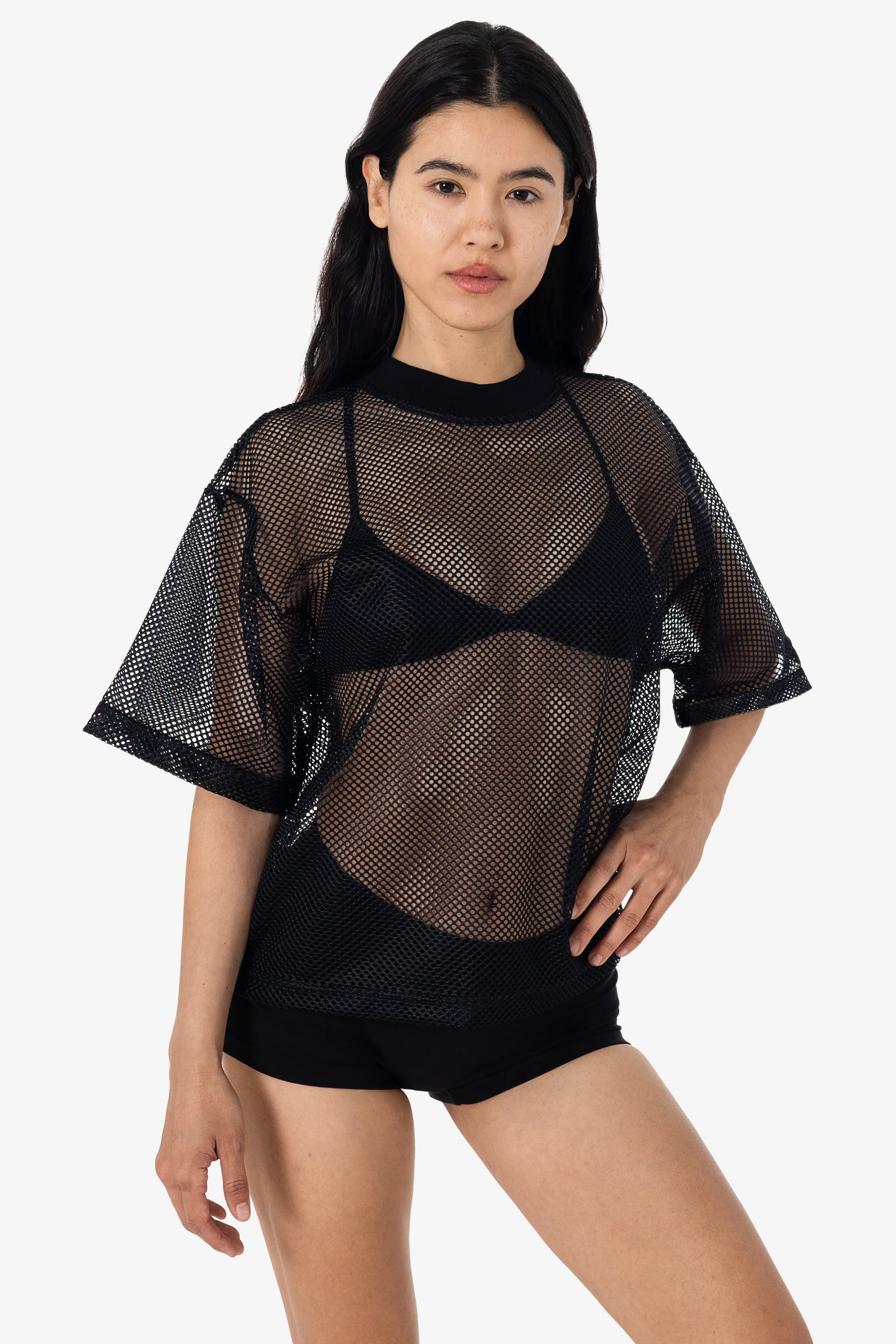 KM401 - King Mesh Short Sleeve Crewneck T-Shirt - Image 19