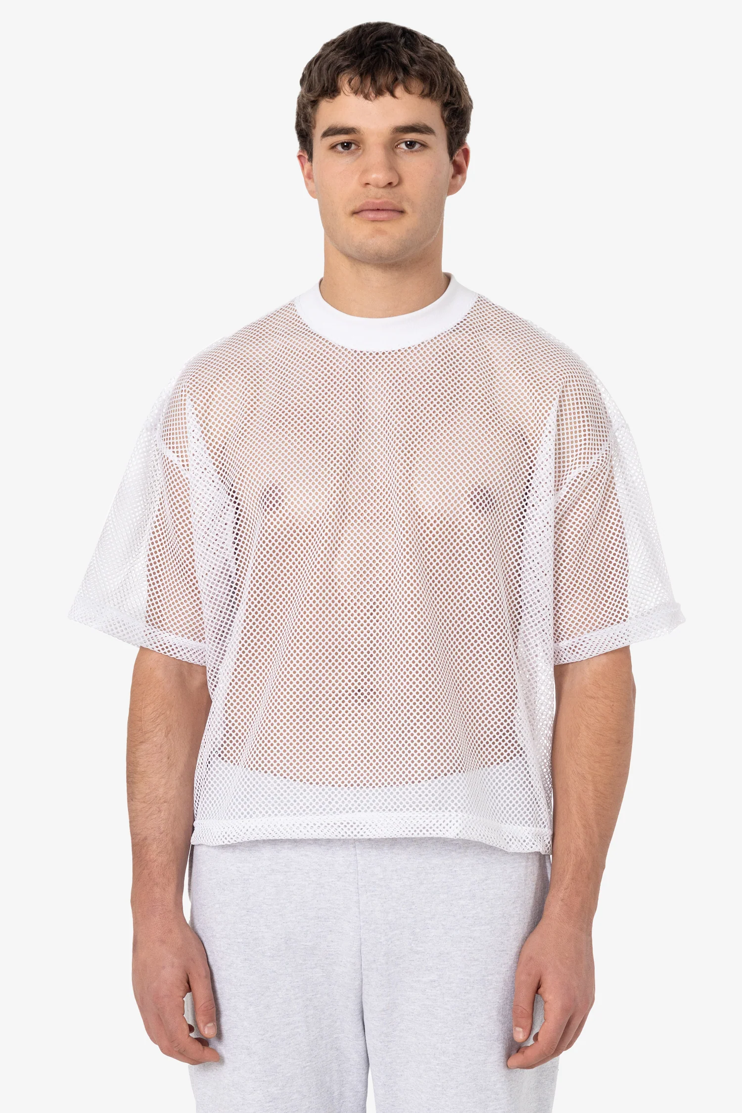 KM401 - King Mesh Short Sleeve Crewneck T-Shirt - Image 2