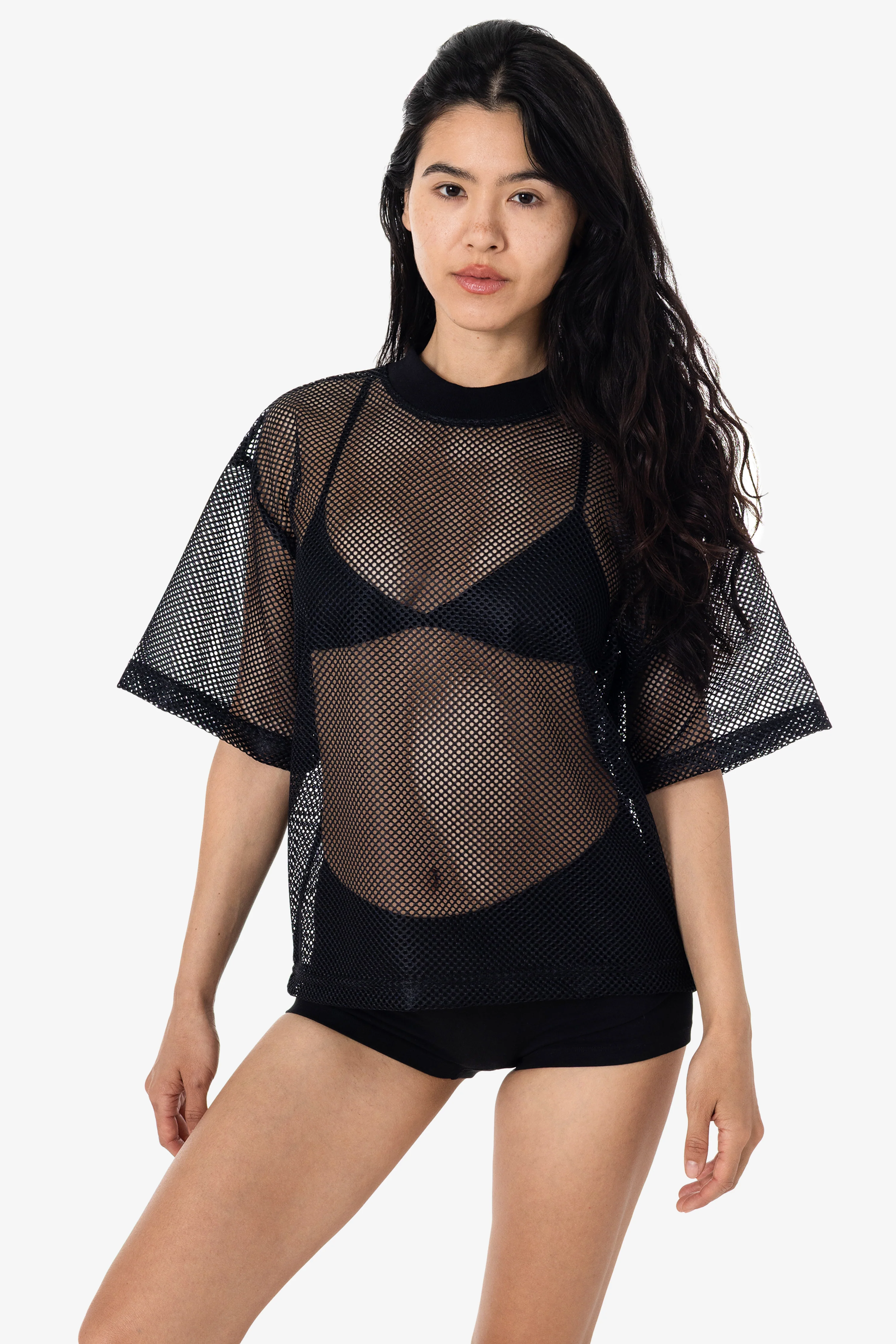 KM401 - King Mesh Short Sleeve Crewneck T-Shirt - Image 21