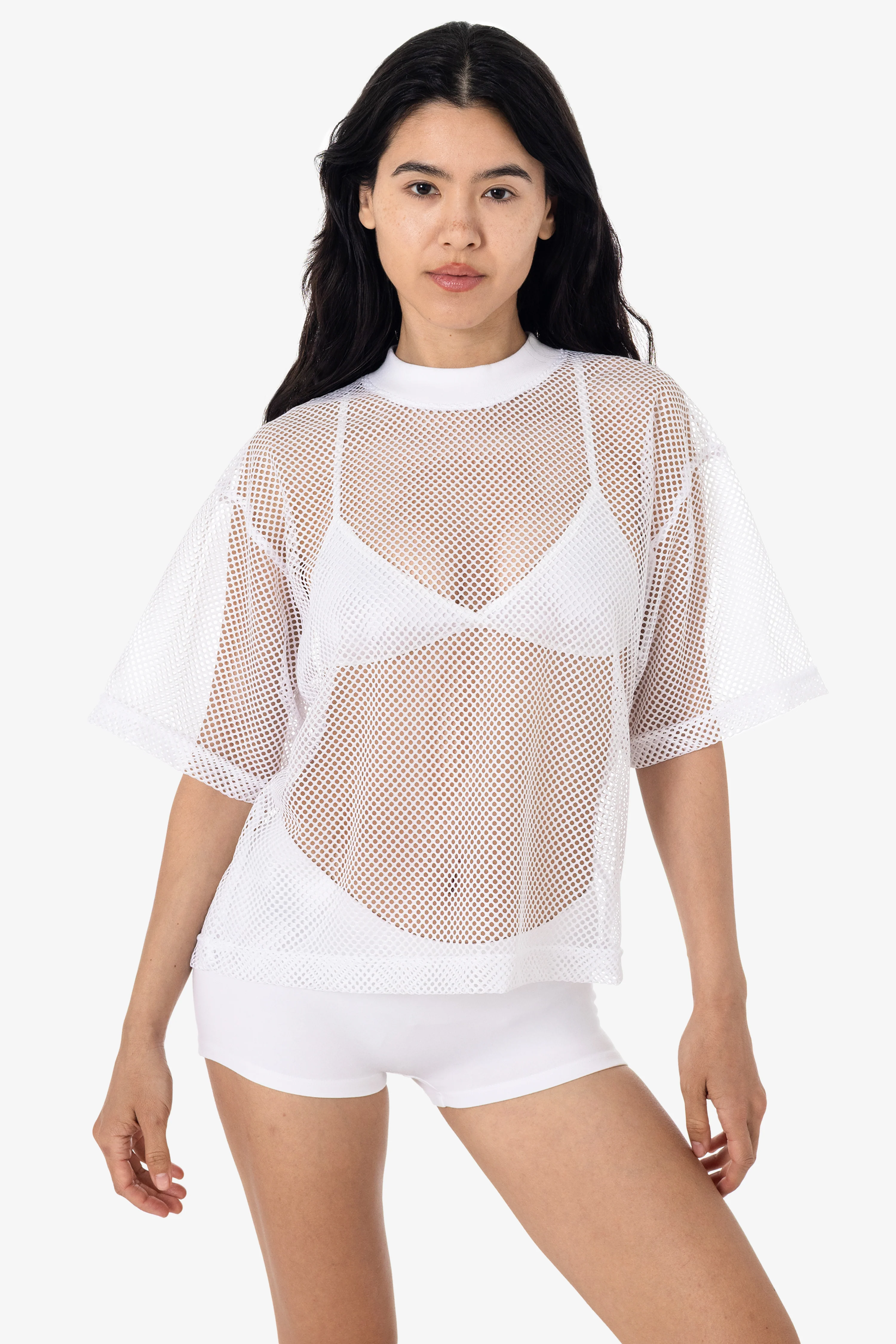 KM401 - King Mesh Short Sleeve Crewneck T-Shirt - Image 23