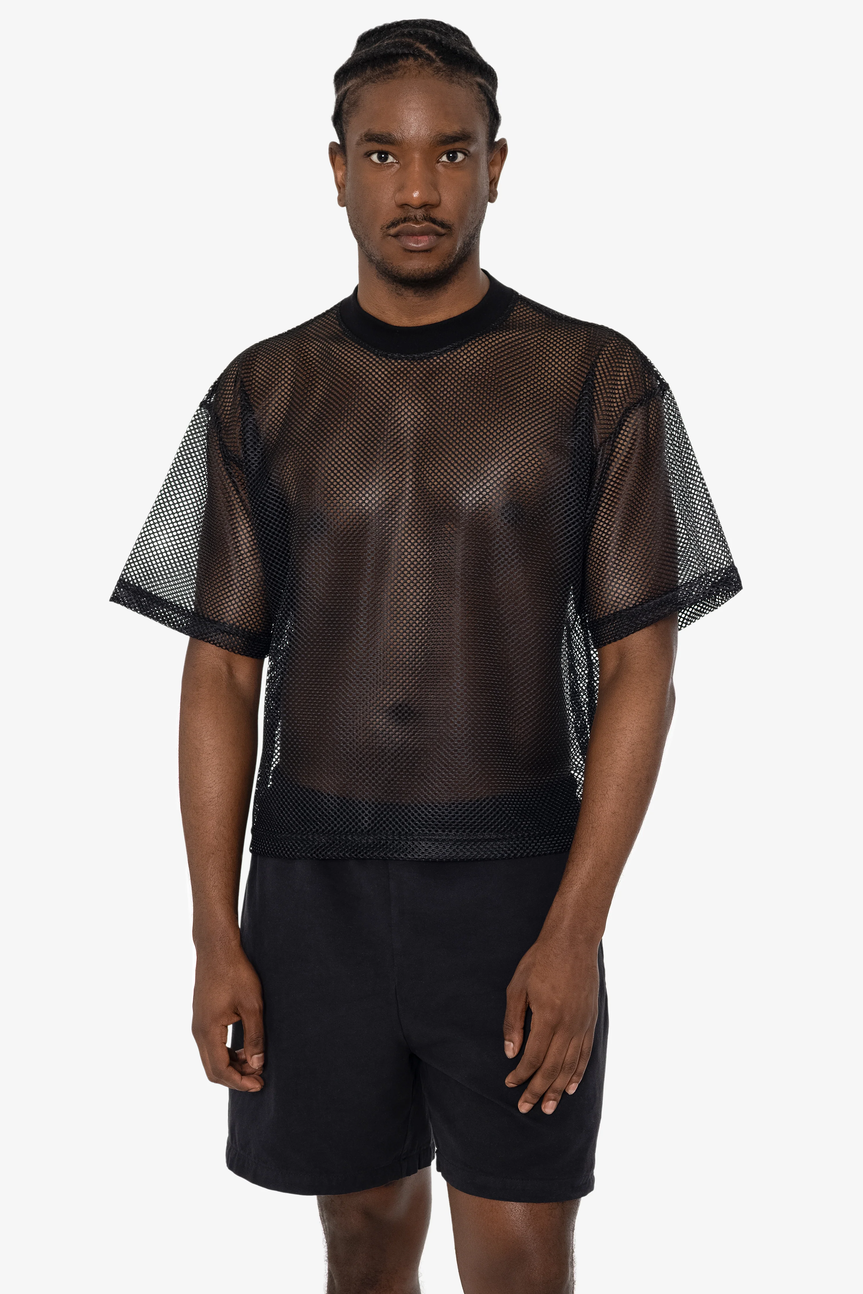 KM401 - King Mesh Short Sleeve Crewneck T-Shirt - Image 6