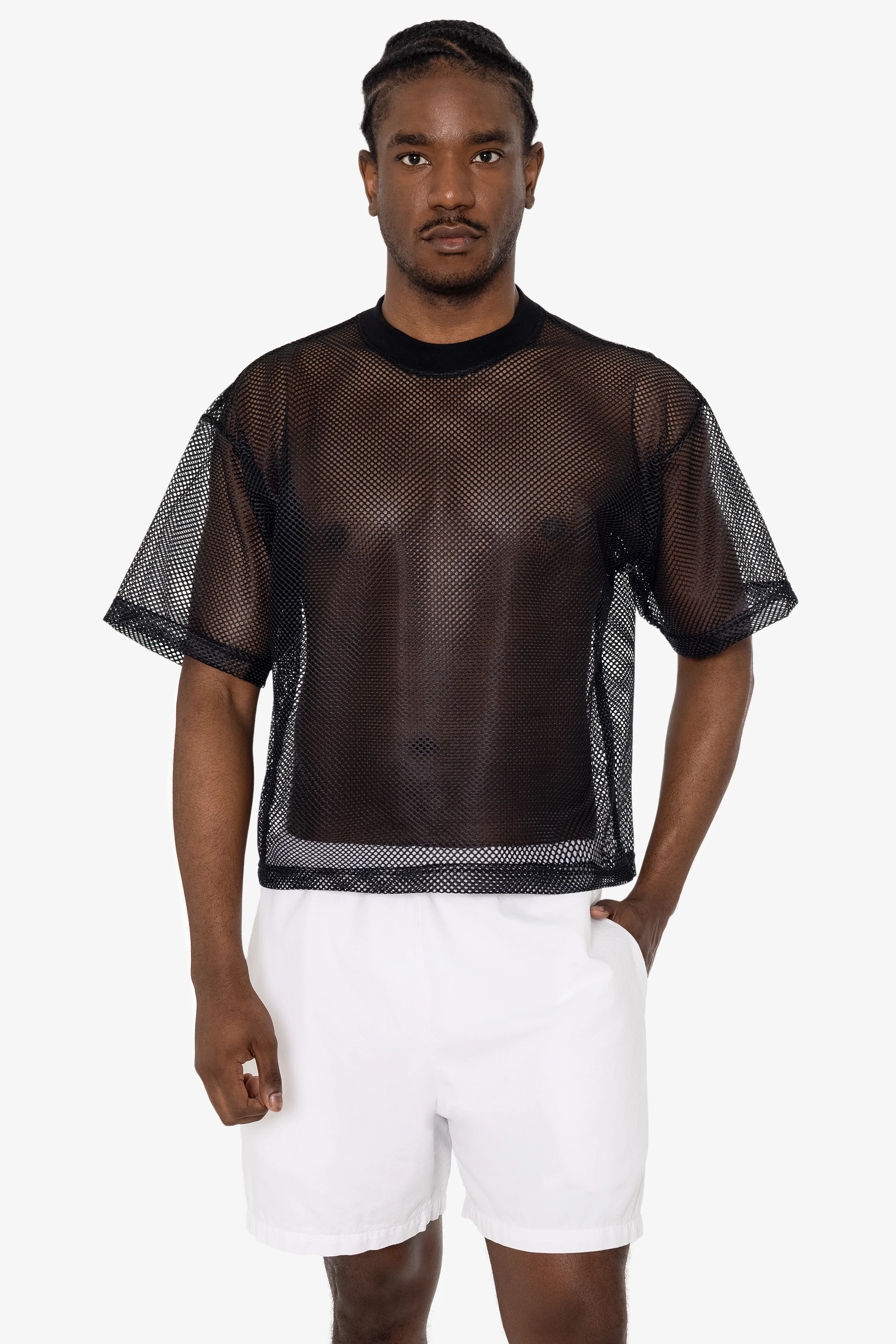 KM401 - King Mesh Short Sleeve Crewneck T-Shirt - Image 8