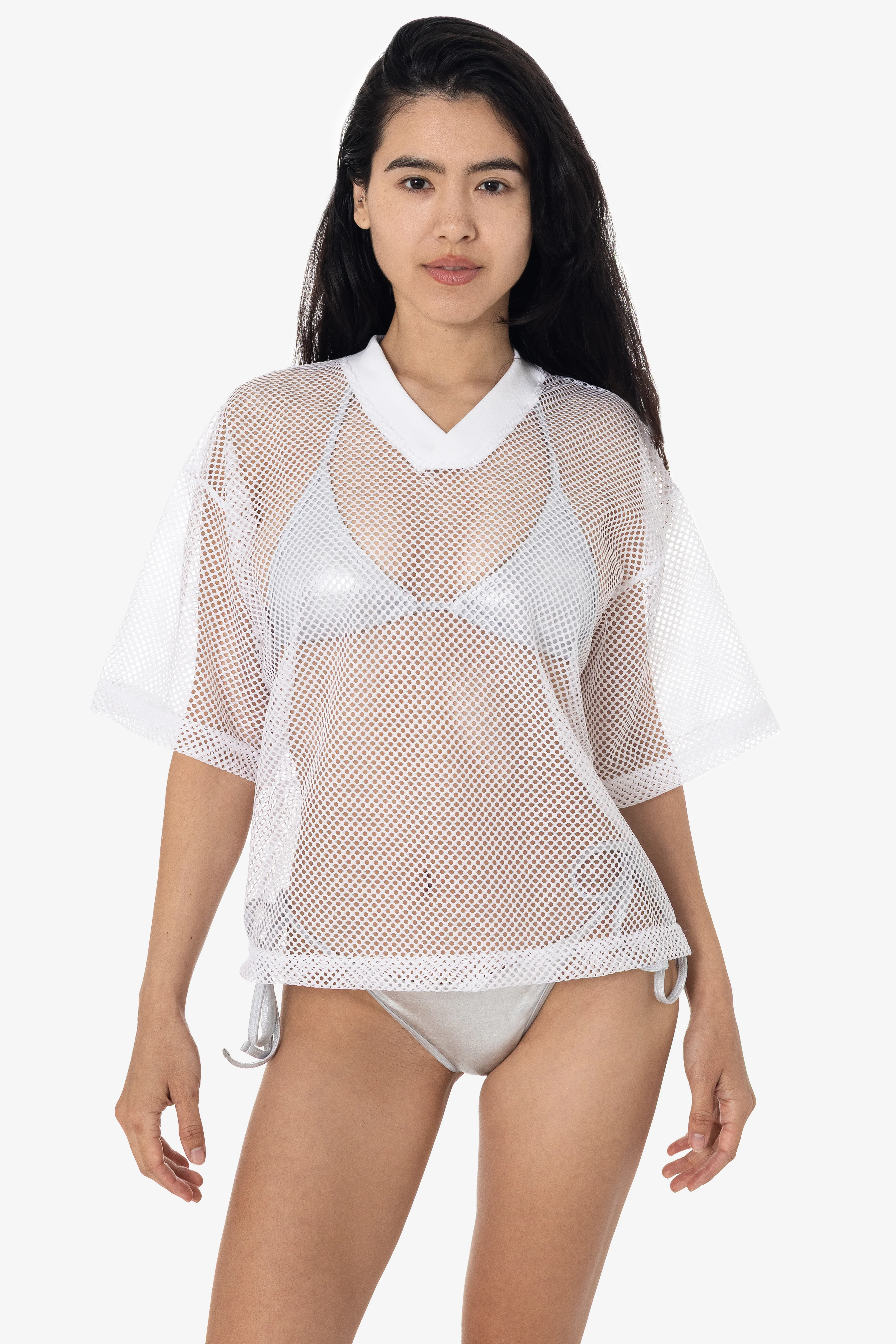KM561 - King Mesh Short Sleeve V-Neck T-Shirt - Image 2