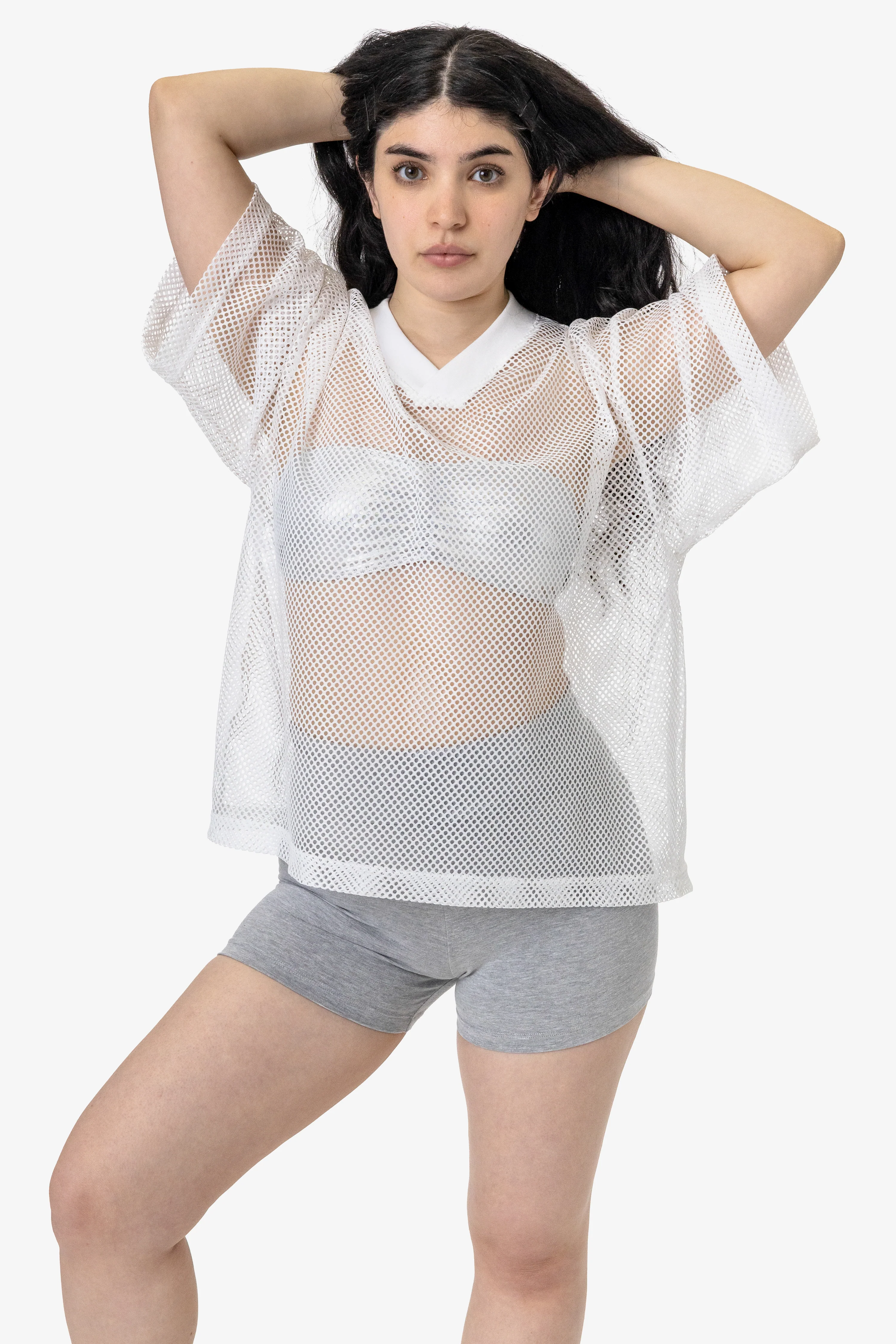 KM561 - King Mesh Short Sleeve V-Neck T-Shirt - Image 3