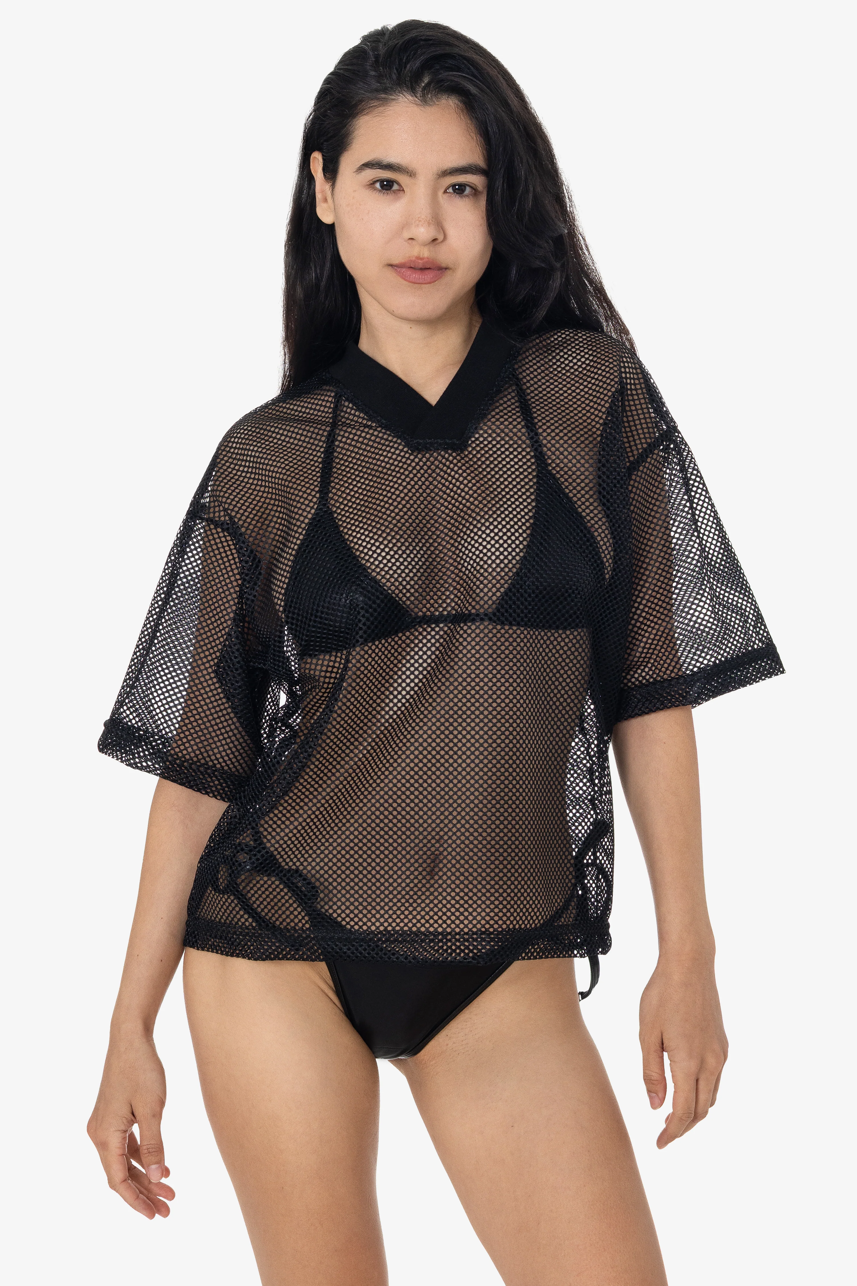 KM561 - King Mesh Short Sleeve V-Neck T-Shirt - Image 7