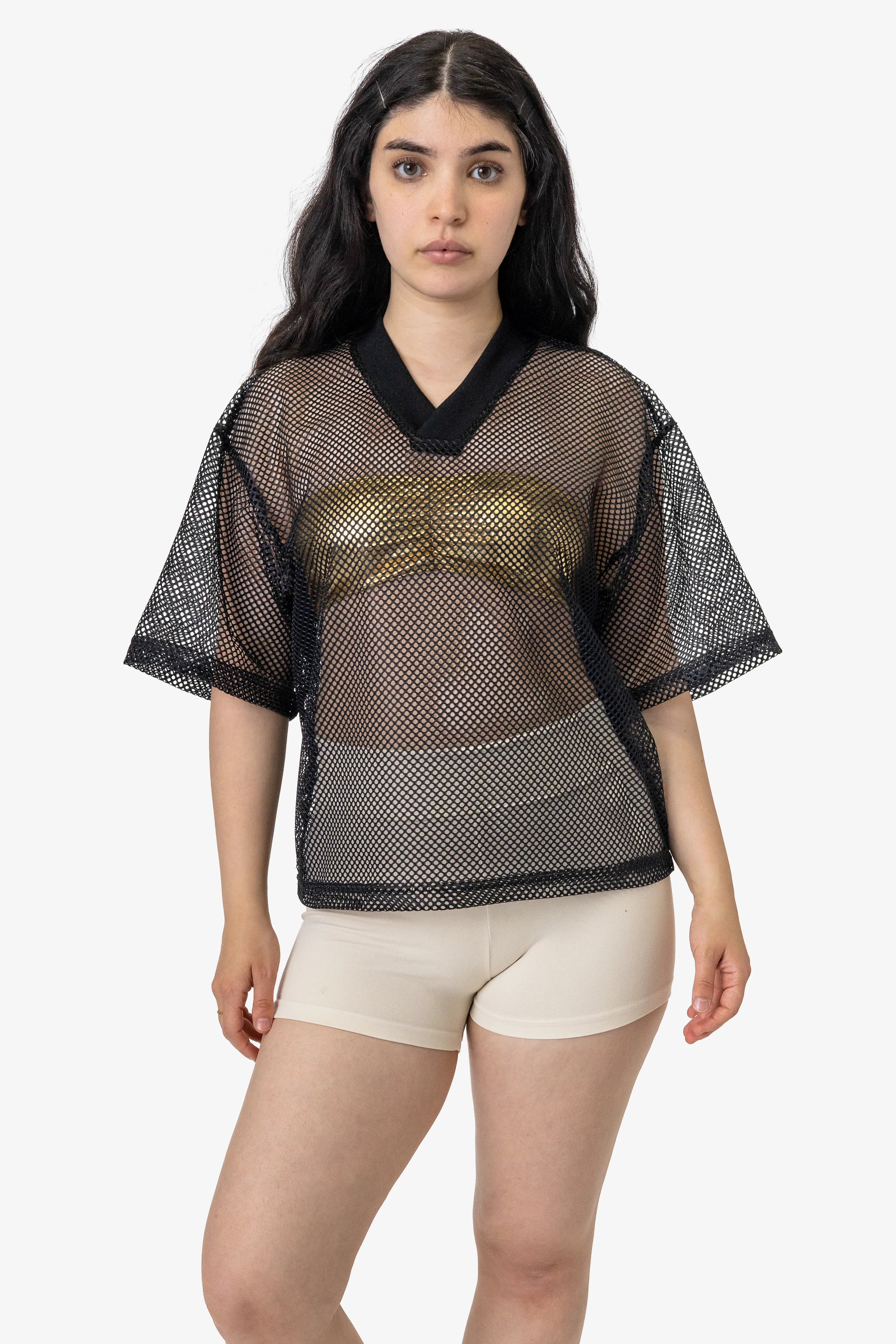 KM561 - King Mesh Short Sleeve V-Neck T-Shirt - Image 8