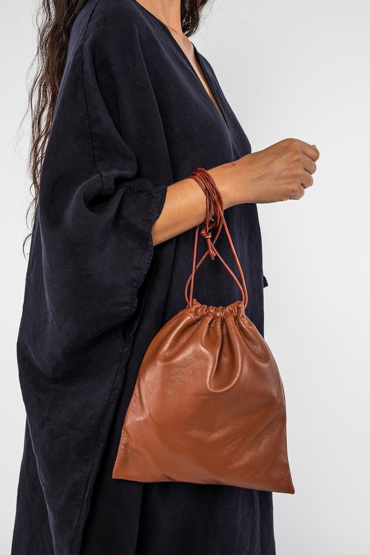LMBLTR001 - Lambskin Drawstring Bag - Image 10