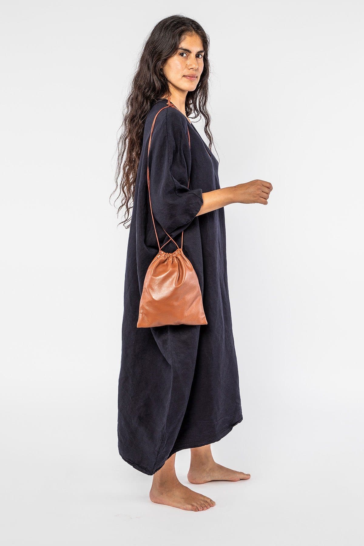 LMBLTR001 - Lambskin Drawstring Bag - Image 7