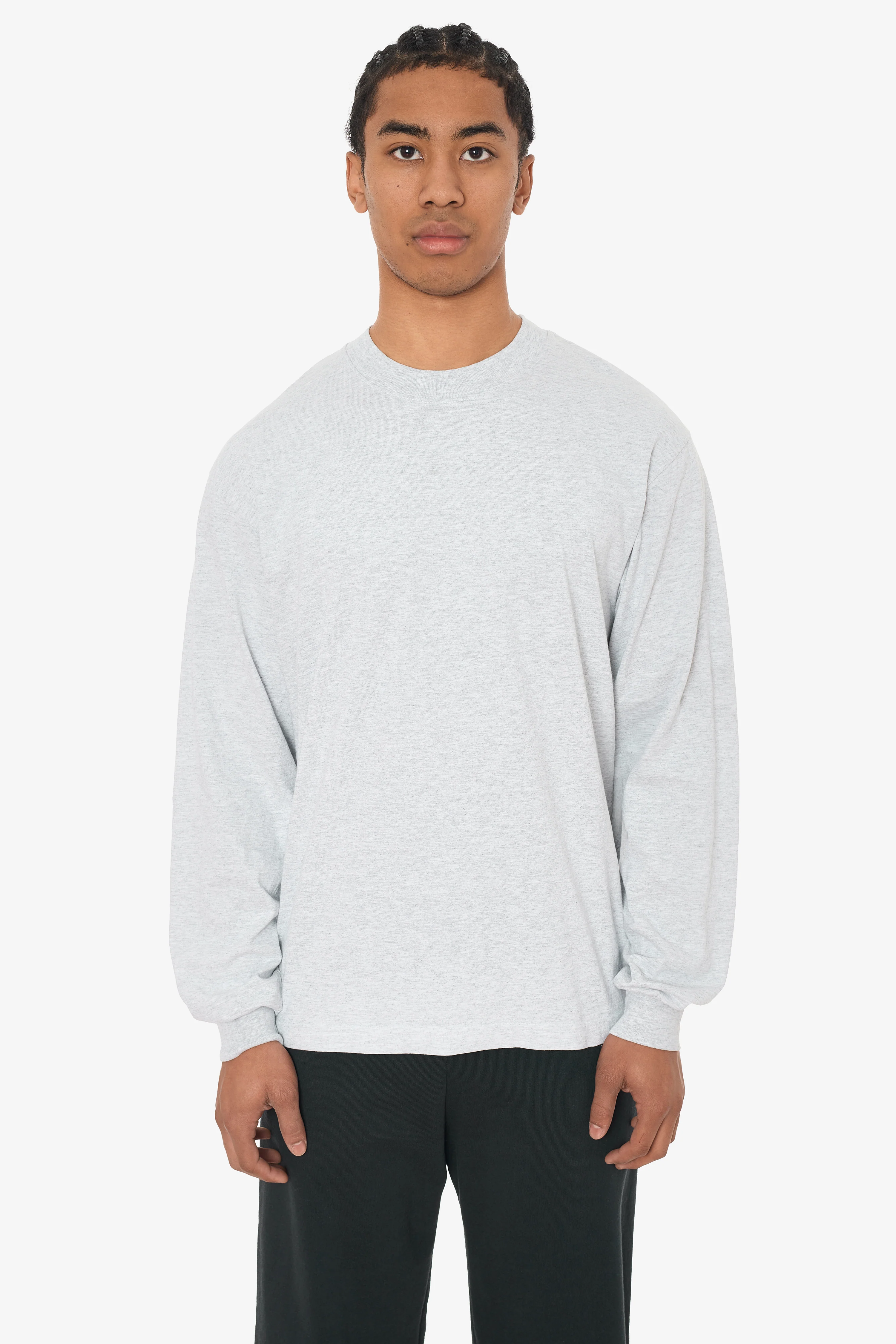 1807GD - 6.5oz Long Sleeve Garment Dye Crew Neck T-Shirt - Image 11